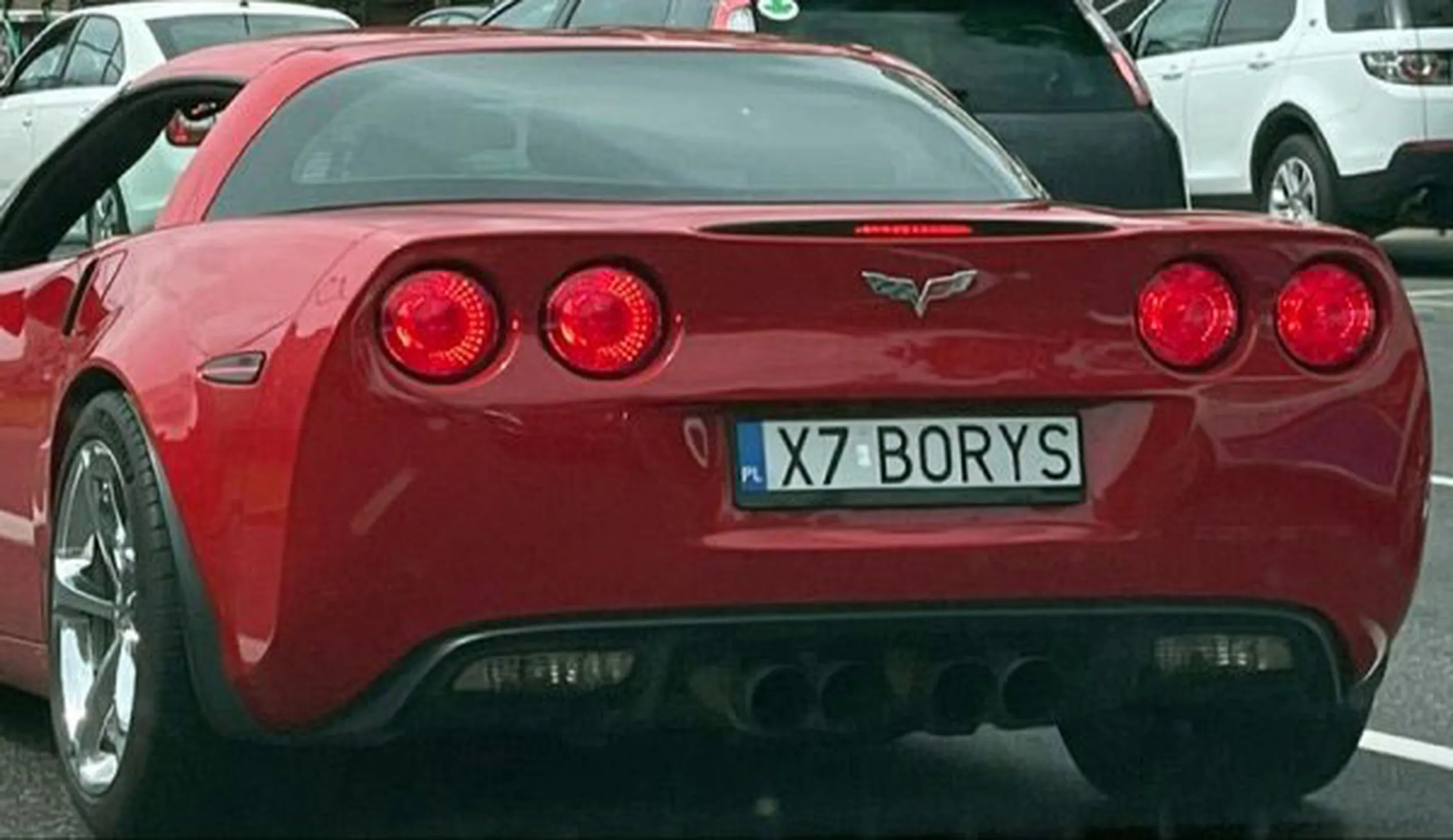 Fajny numer, blacha X7 BORYS