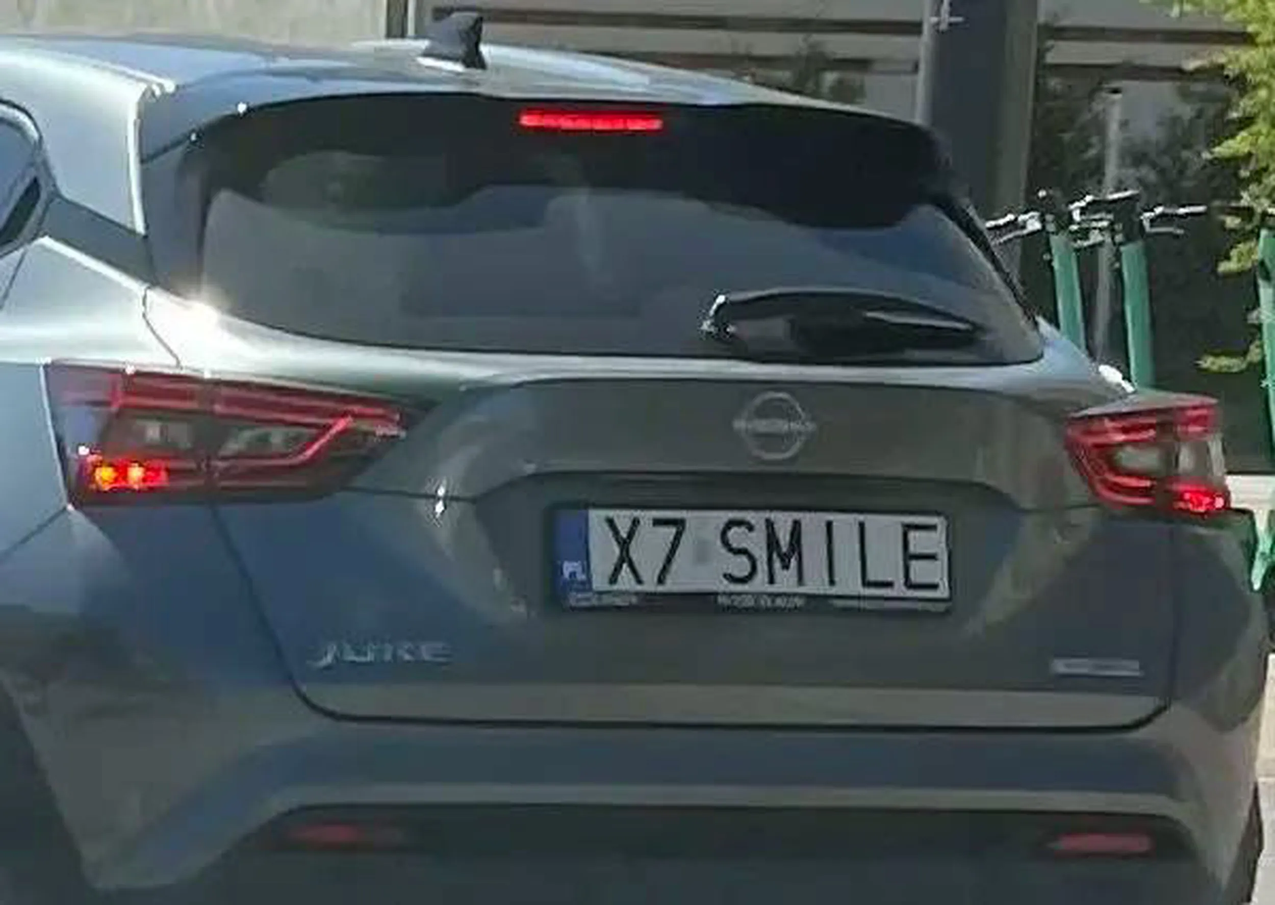 Fajny numer, blacha X7 SMILE