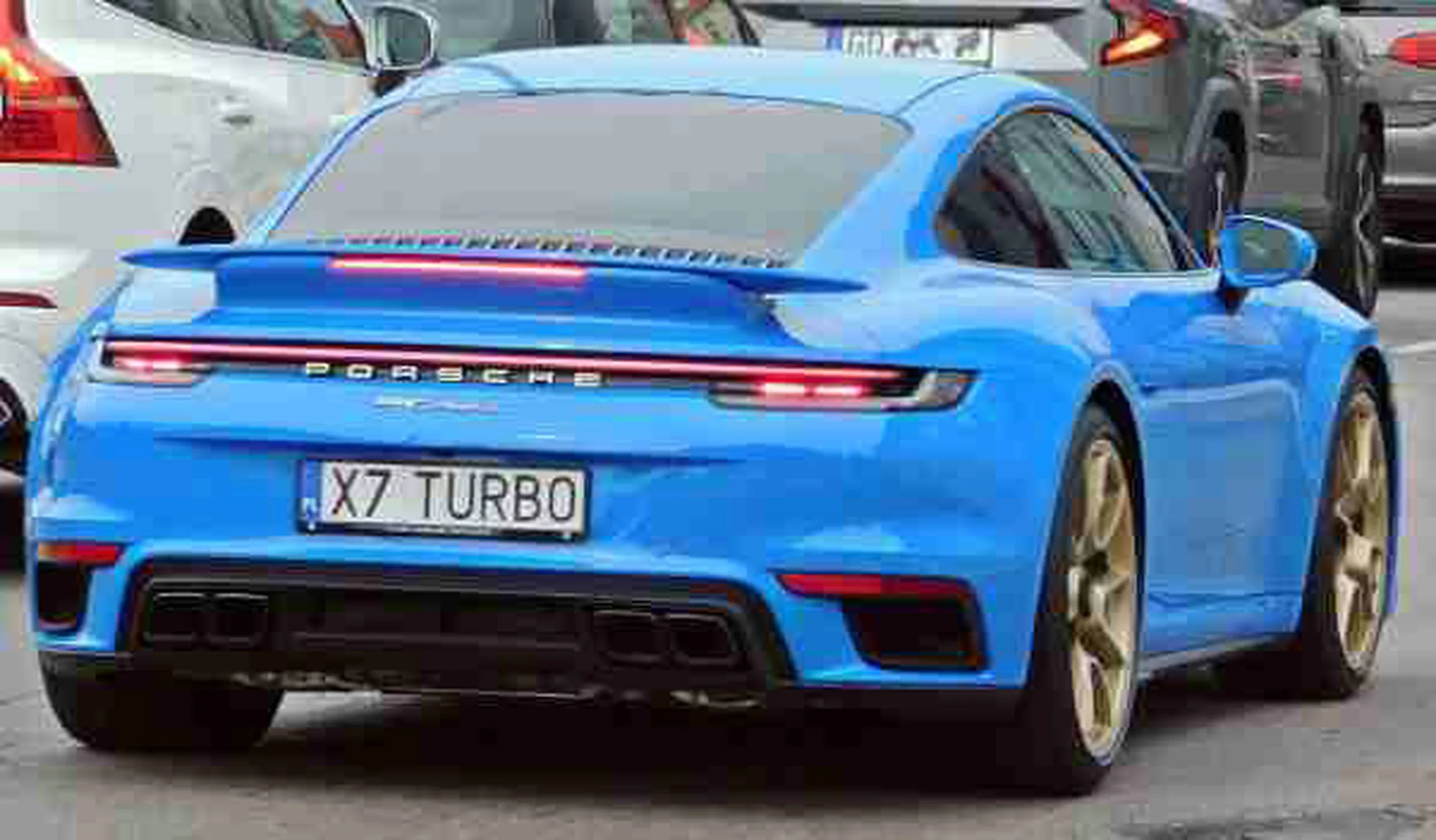 Fajny numer, blacha X7 TURBO