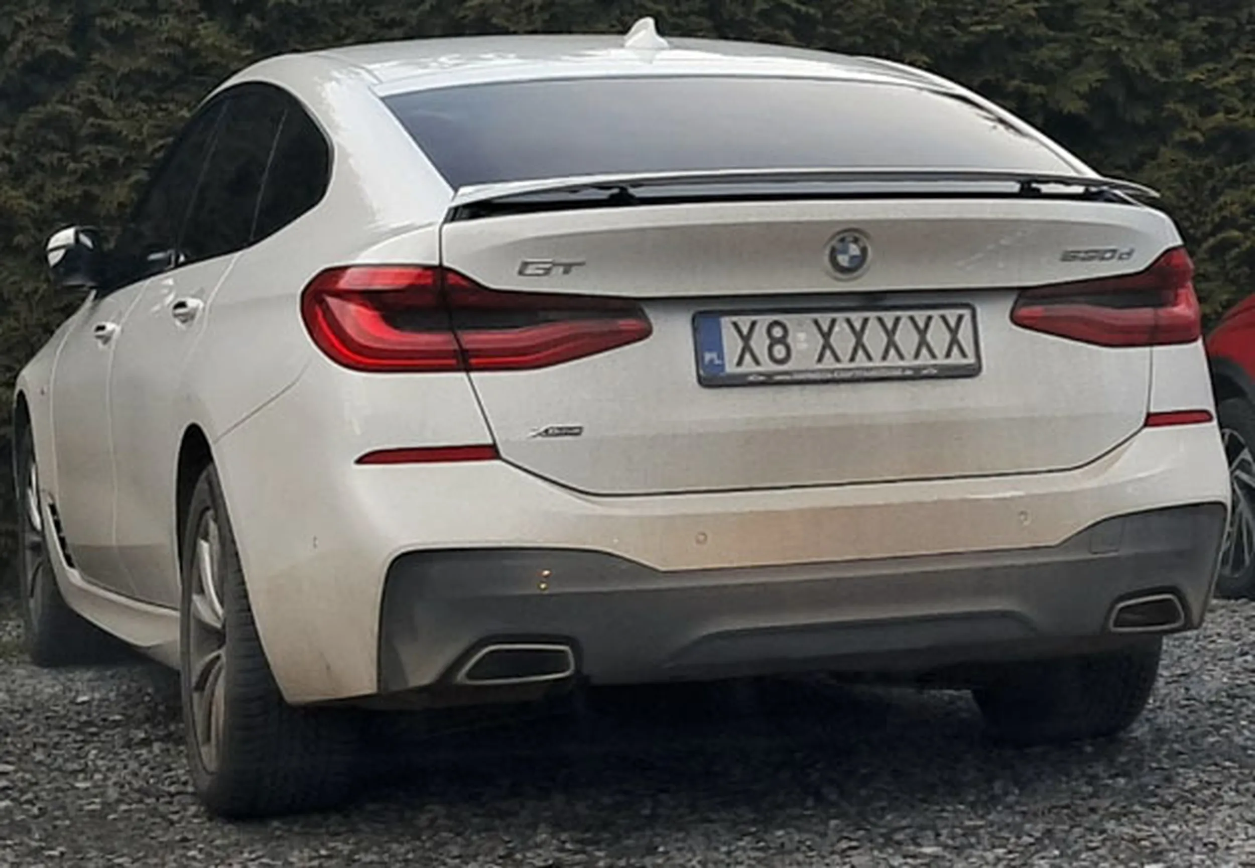 Fajny numer, blacha X8 XXXXX