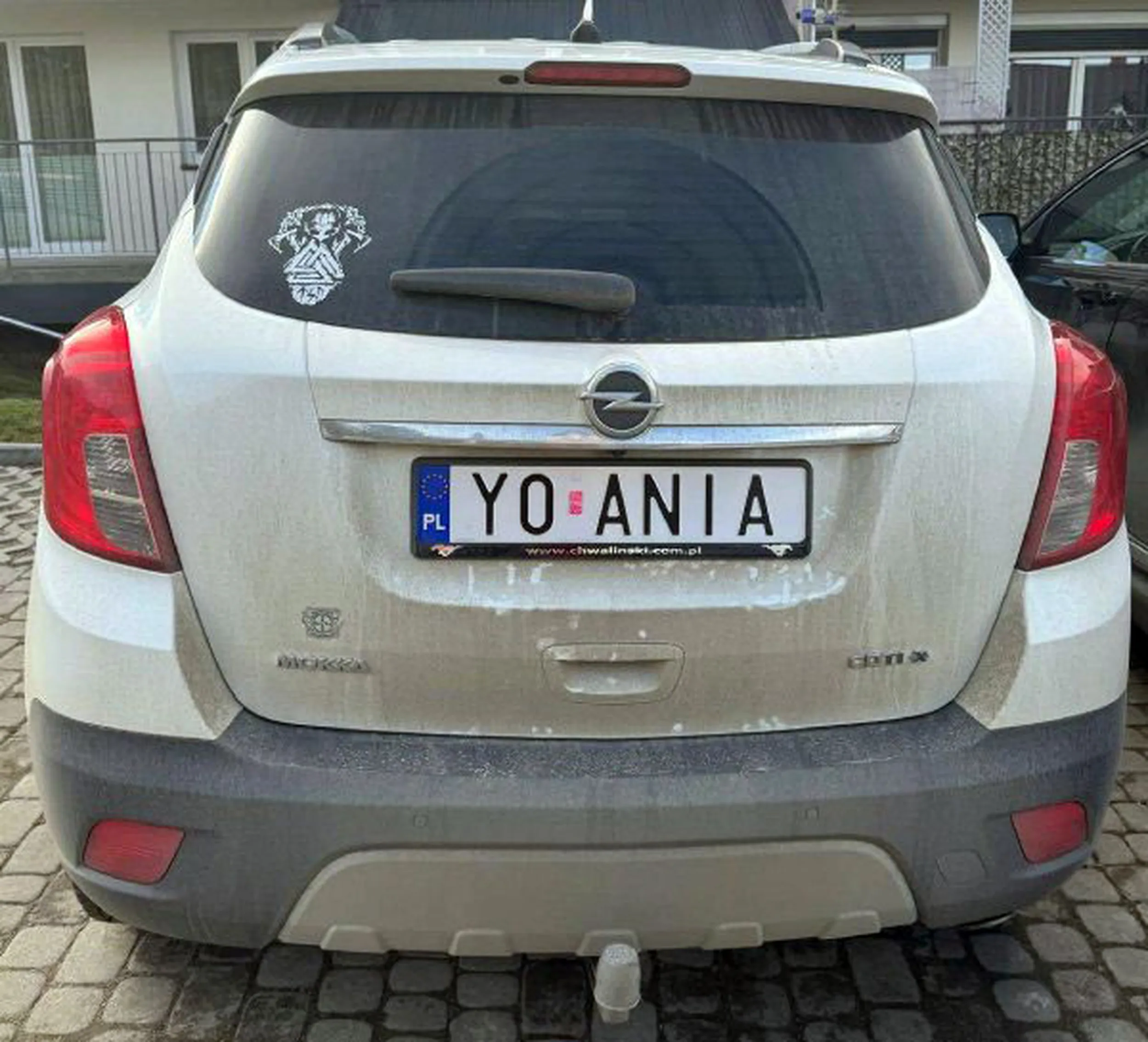 Fajny numer, blacha Y0 ANIA