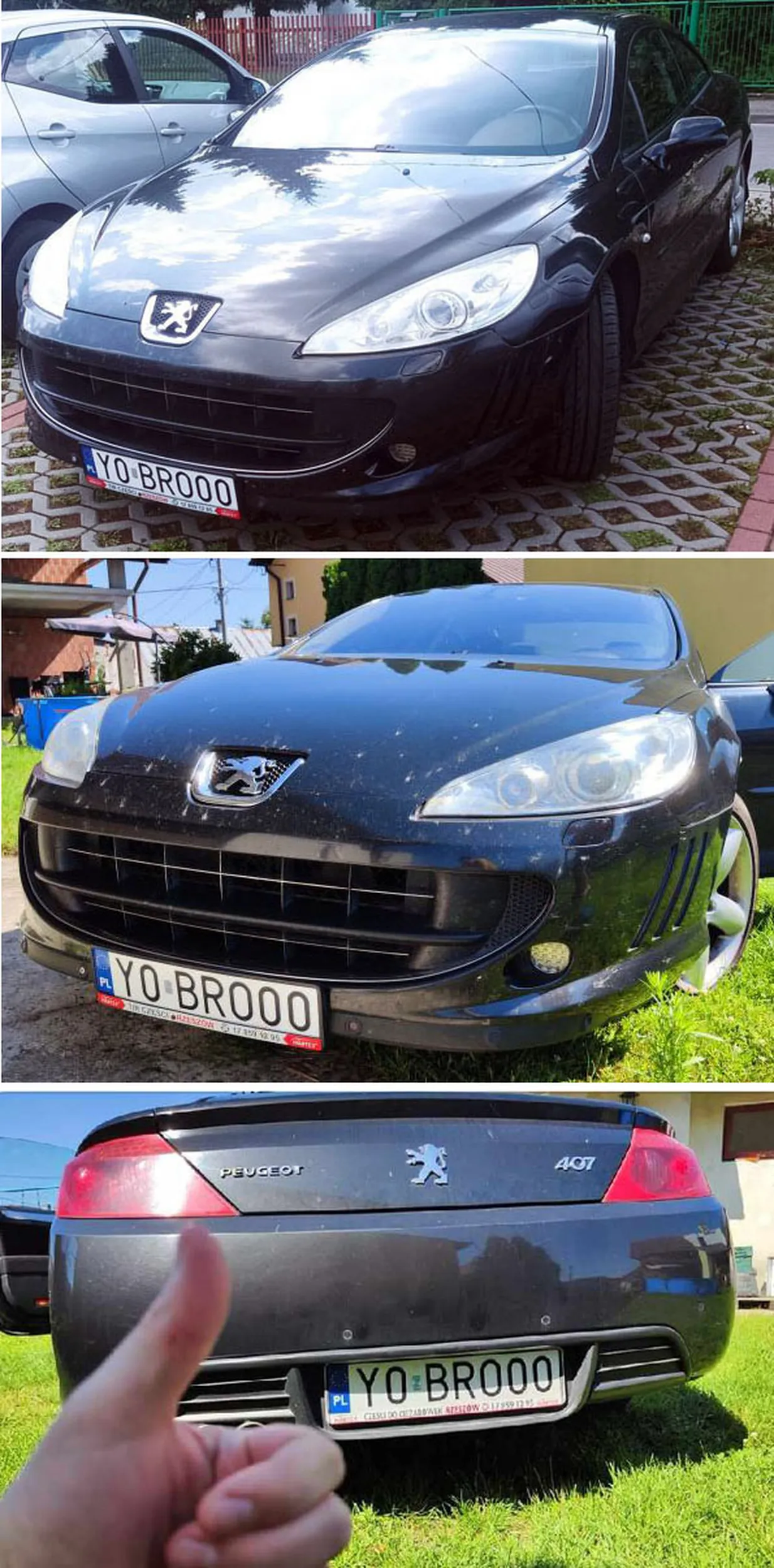 Fajny numer, blacha Y0 BRO00