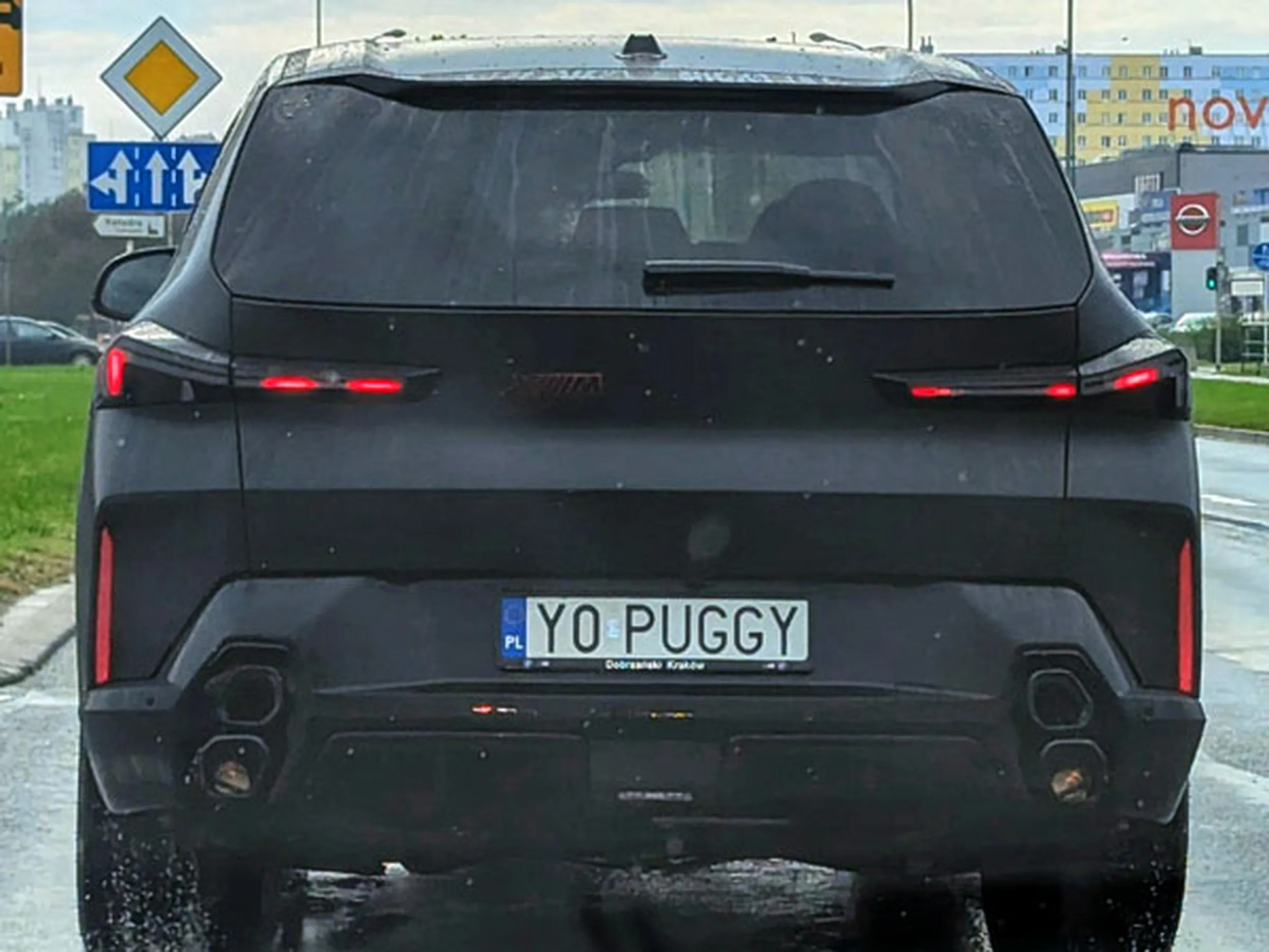 Fajny numer, blacha Y0 PUGGY