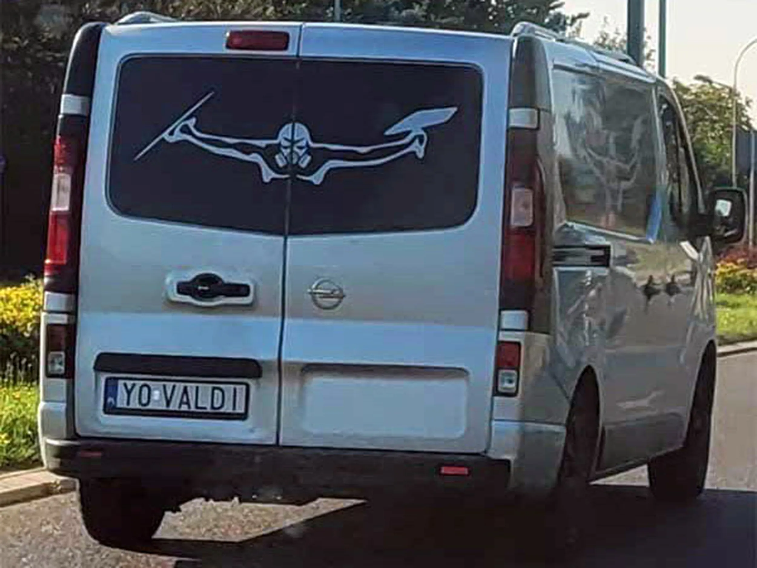 Fajny numer, blacha Y0 VALDI