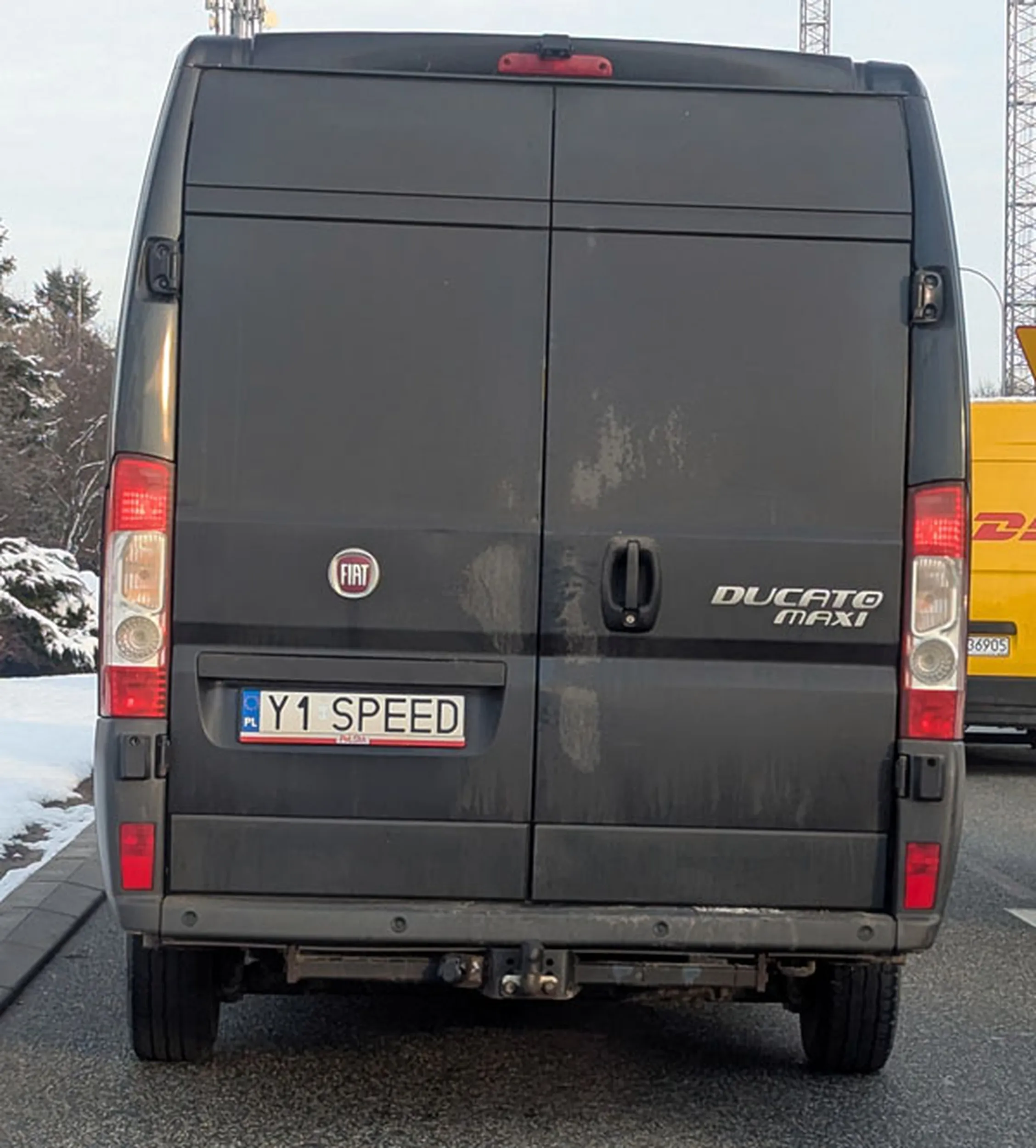 Fajny numer, blacha Y1 SPEED