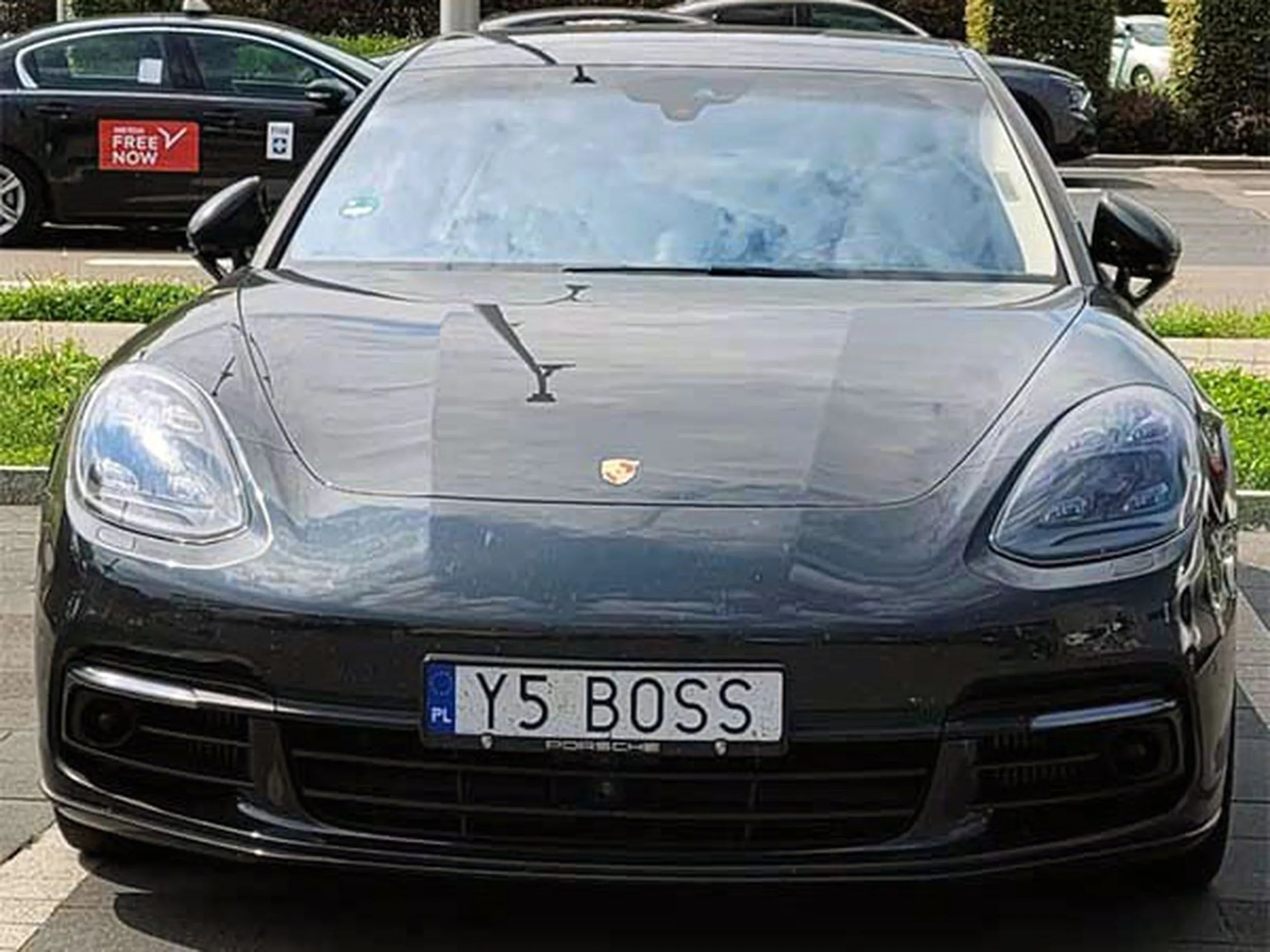 Fajny numer, blacha Y5 BOSS