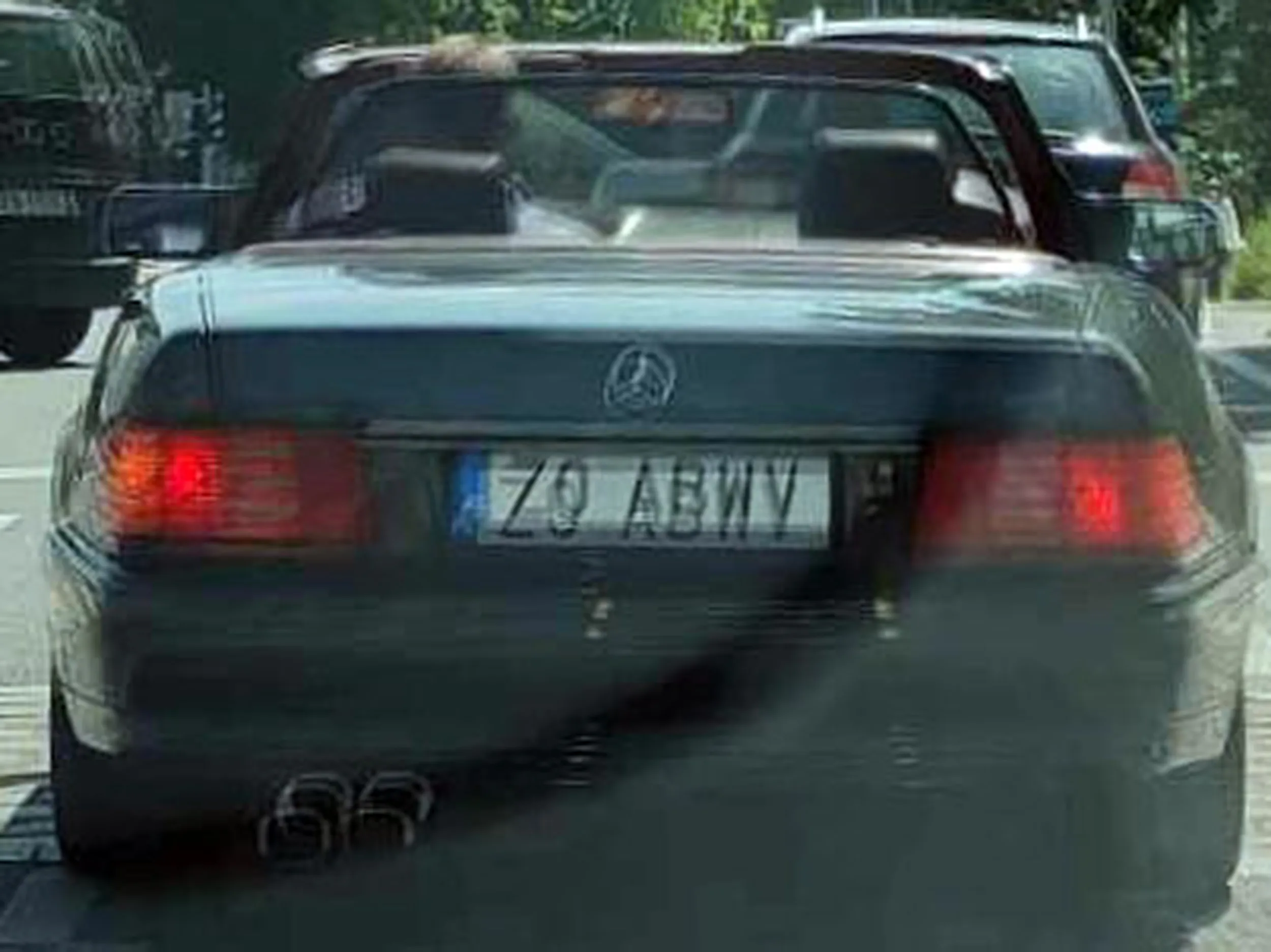 Fajny numer, blacha Z0 ABWV