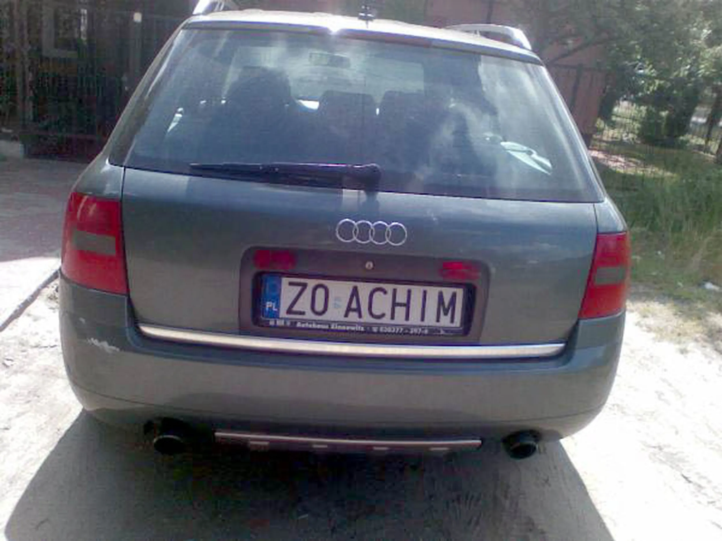 Fajny numer, blacha Z0 ACHIM