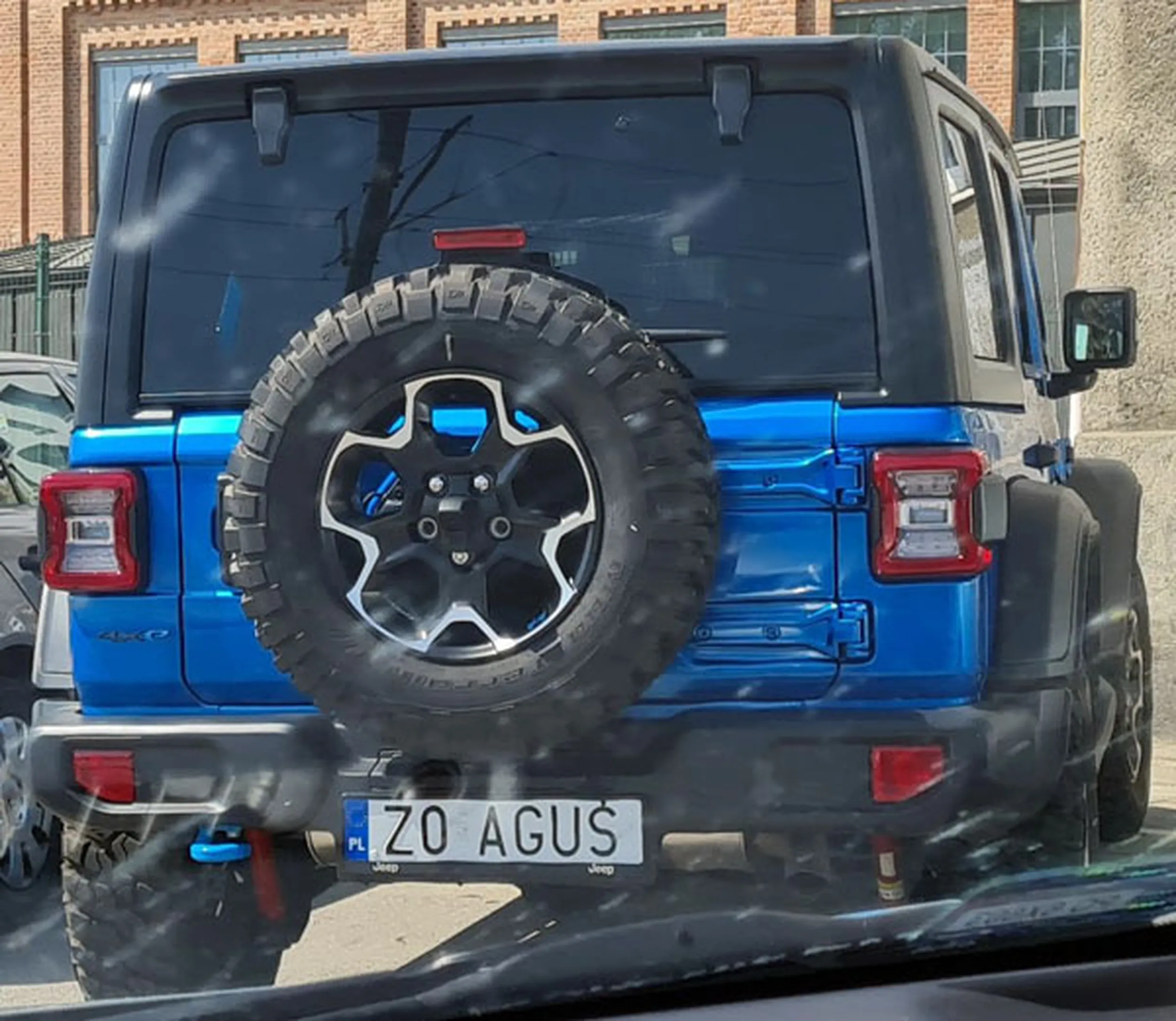 Fajny numer, blacha Z0 AGUS