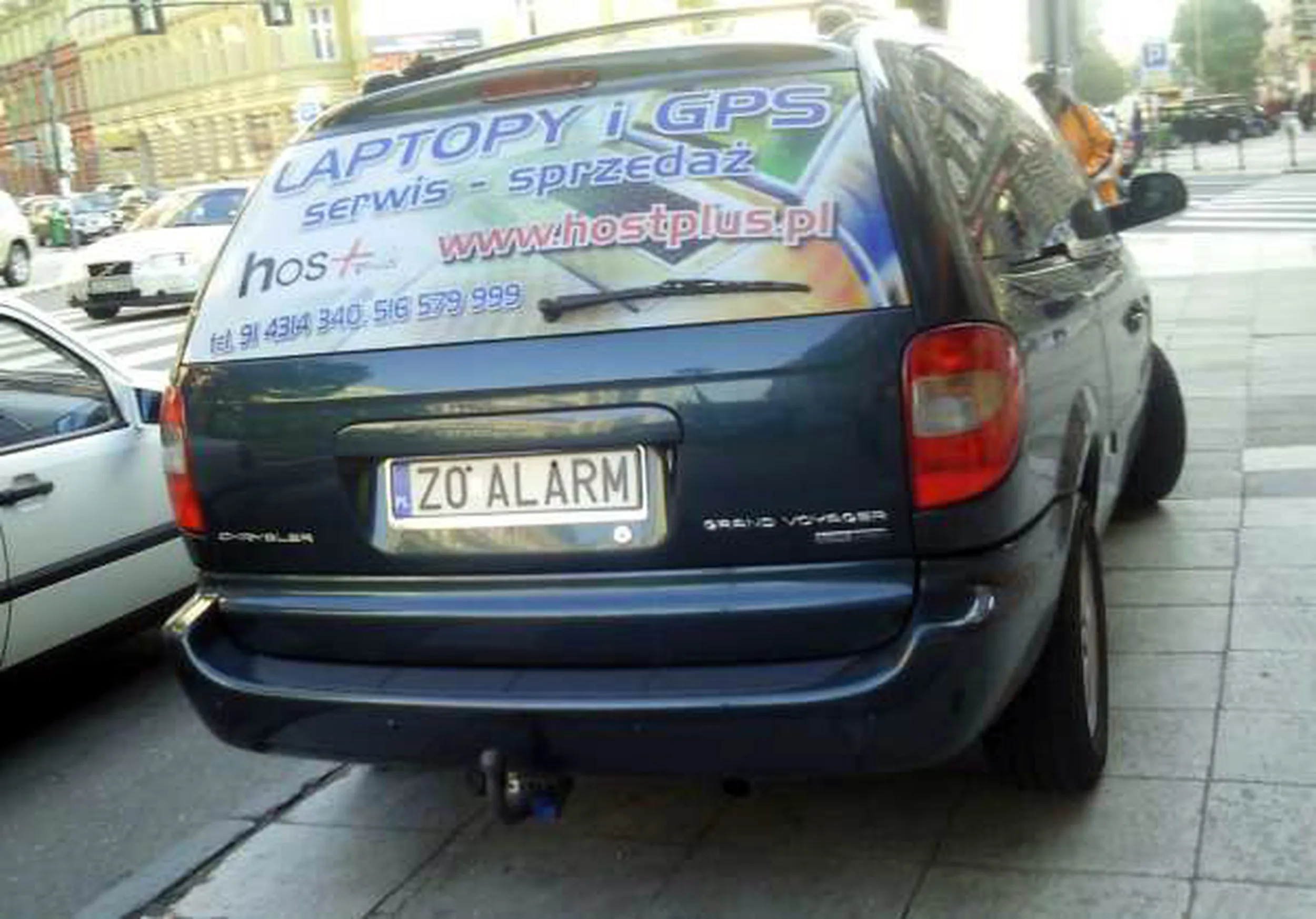 Fajny numer, blacha Z0 ALARM