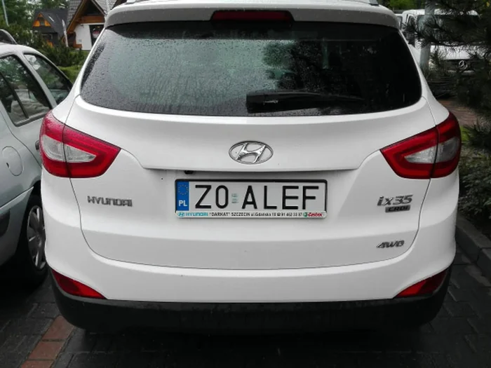 Fajny numer, blacha Z0 ALEF