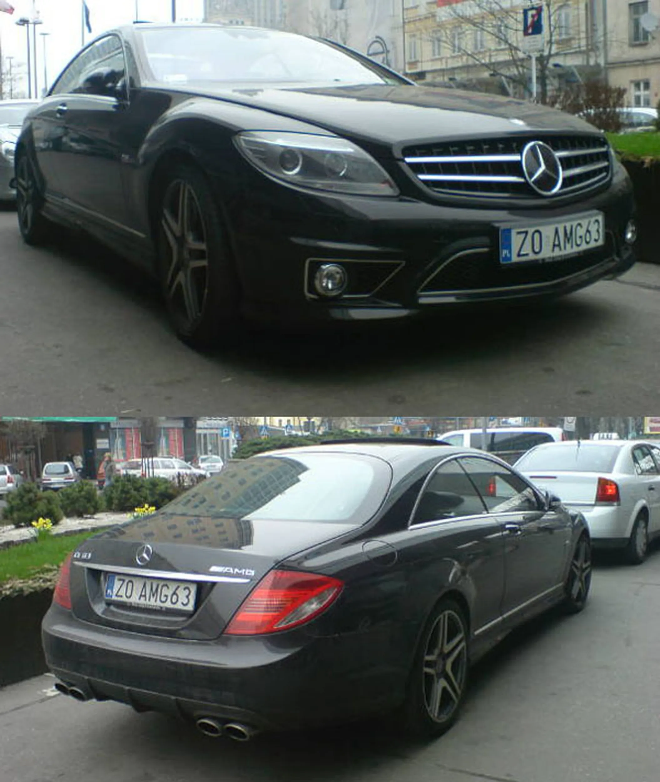 Fajny numer, blacha Z0 AMG63