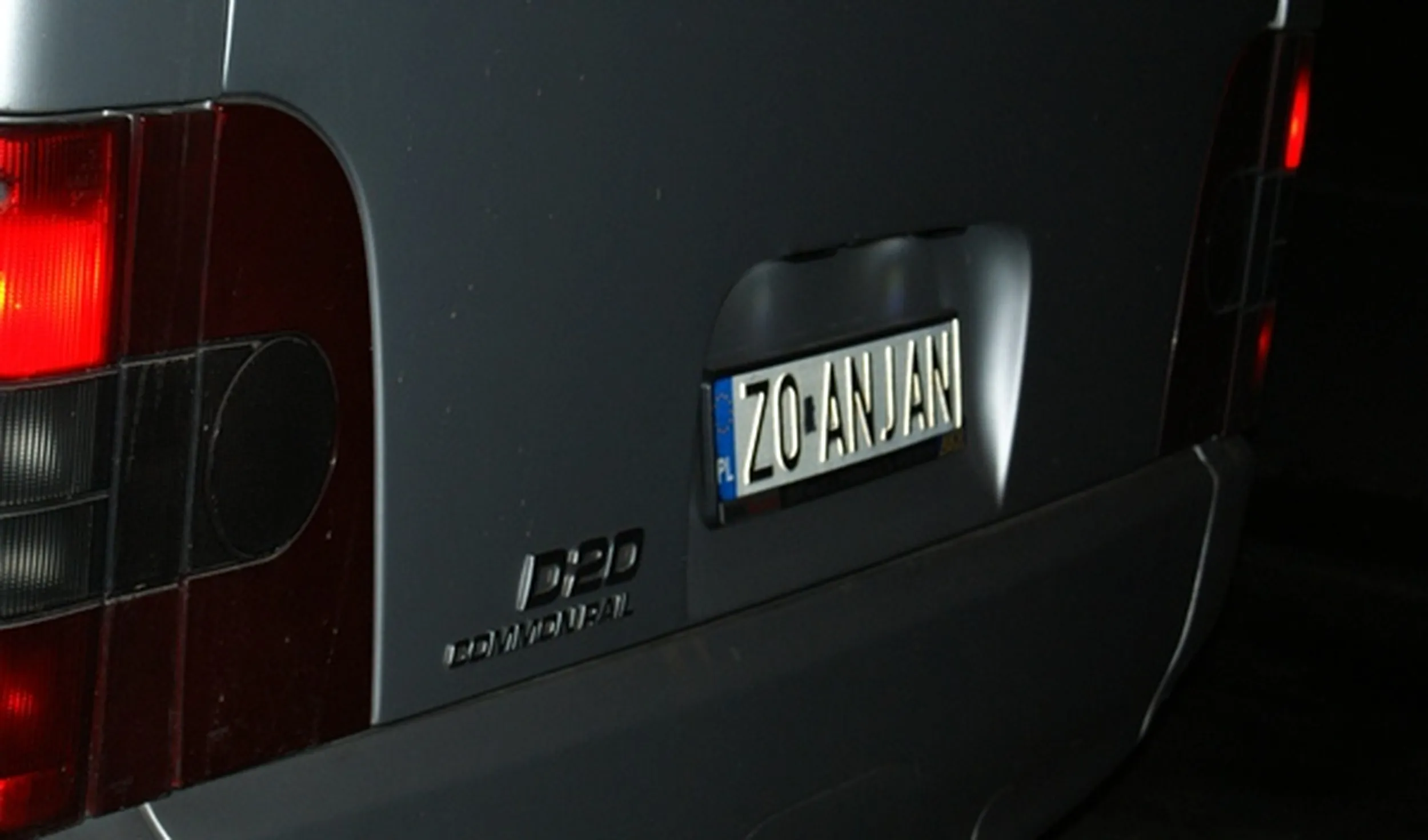 Fajny numer, blacha Z0 ANJAN