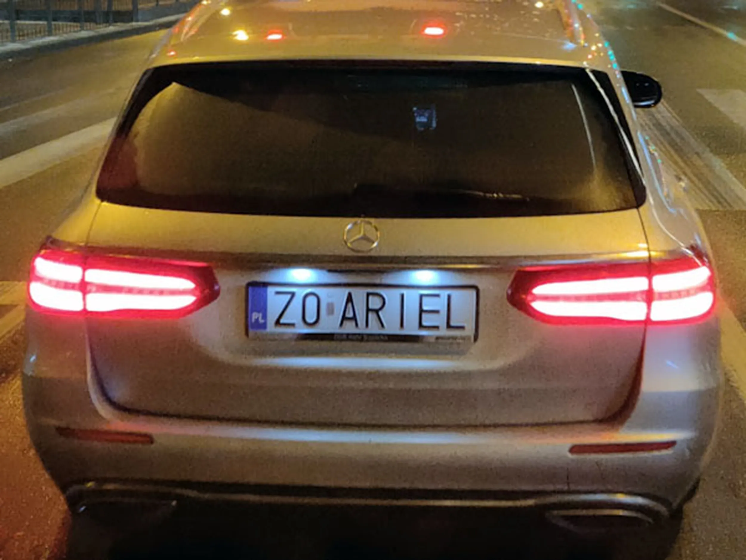 Fajny numer, blacha Z0 ARIEL