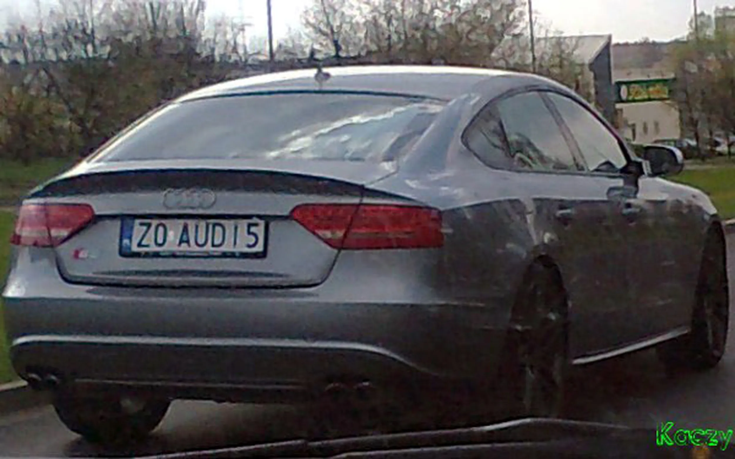 Fajny numer, blacha Z0 AUDI5