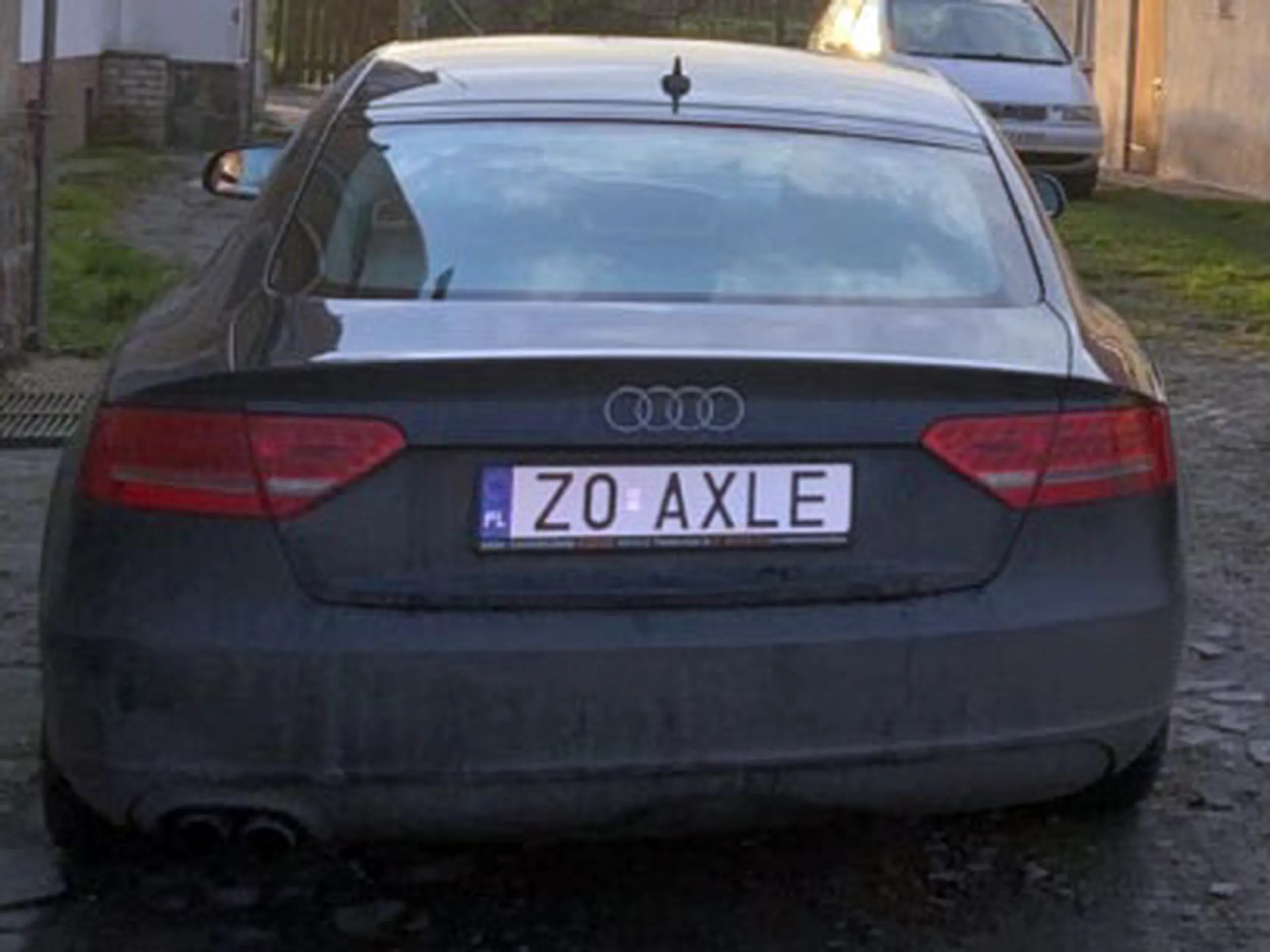 Fajny numer, blacha Z0 AXLE