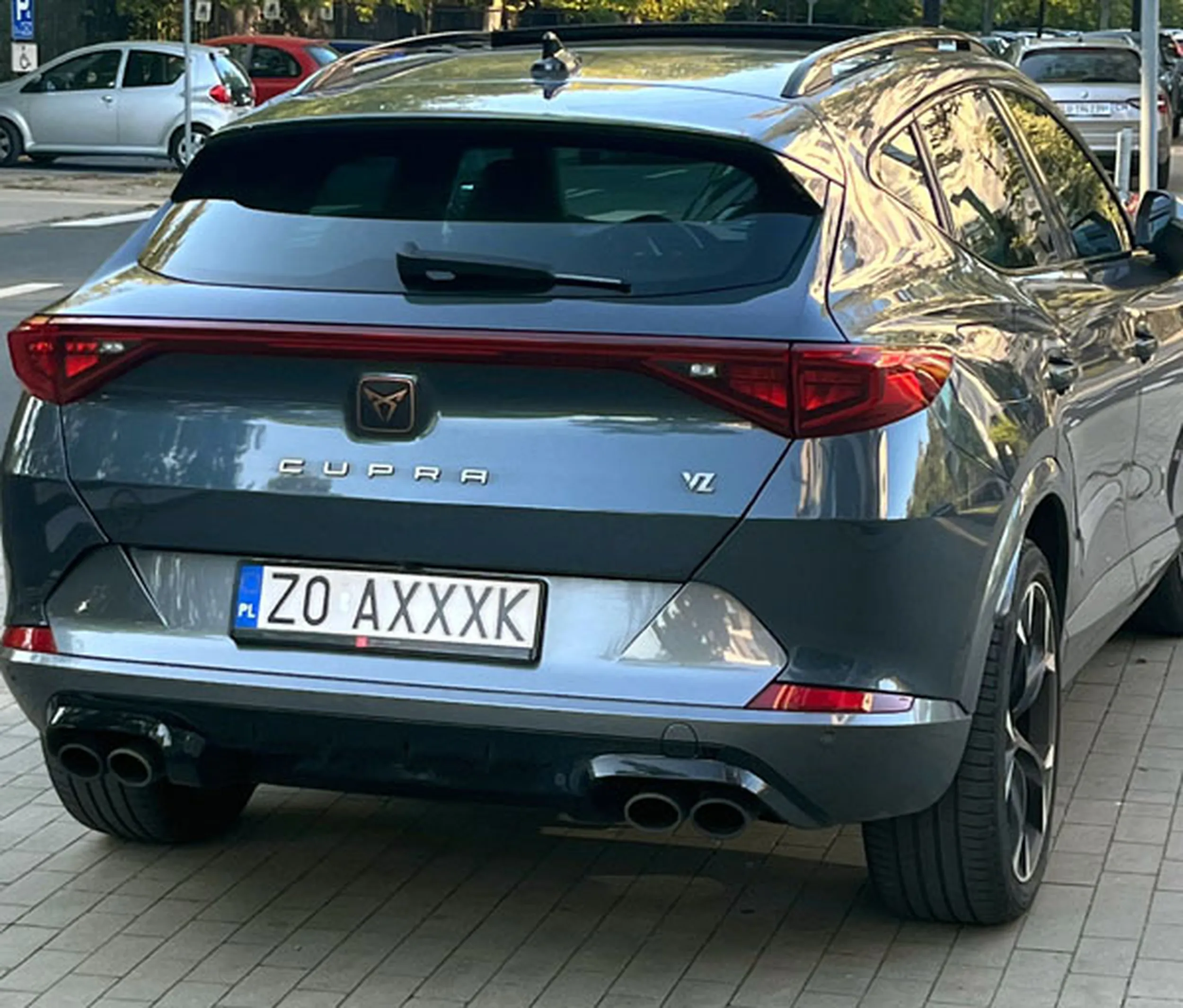 Fajny numer, blacha Z0 AXXXK