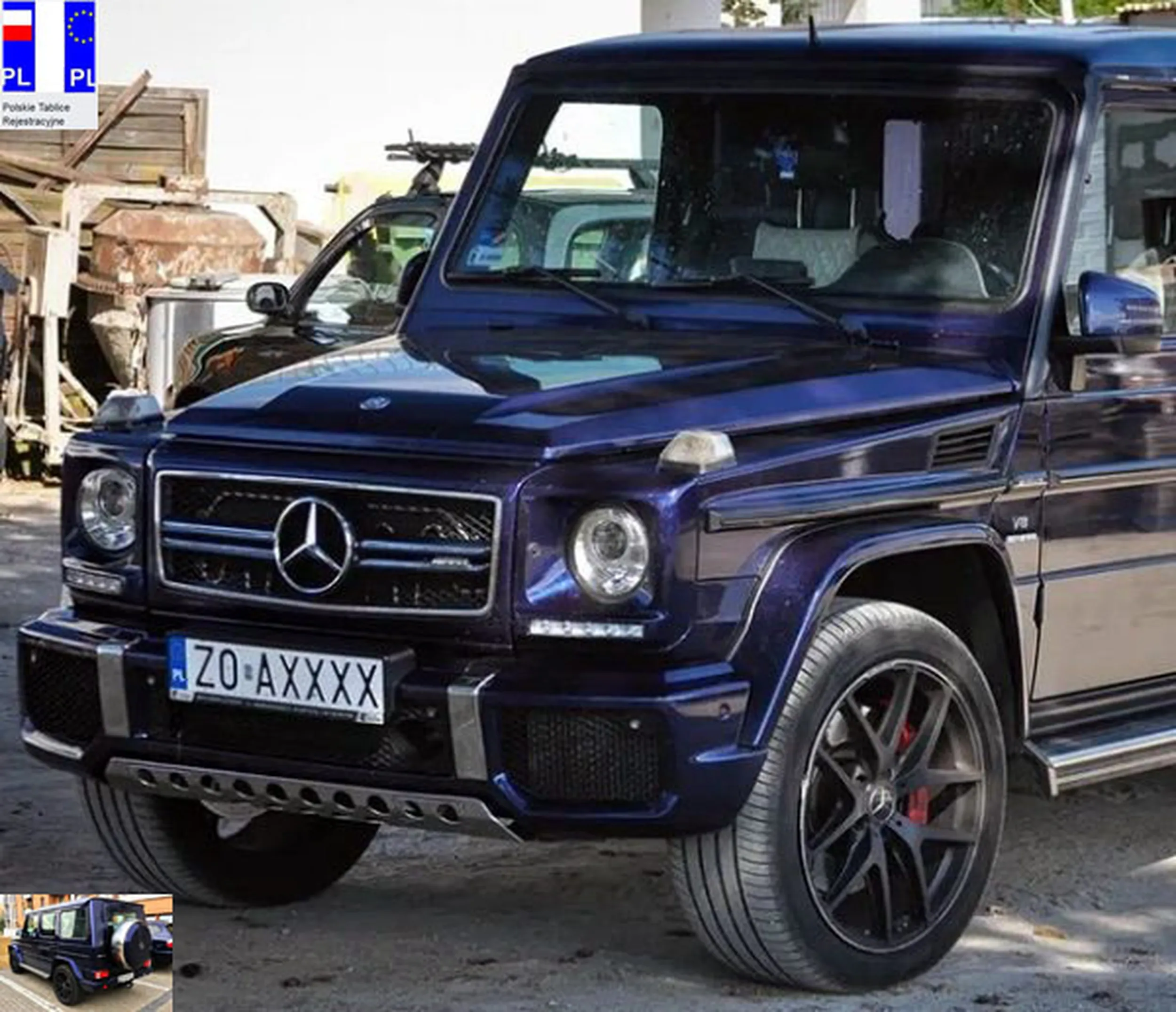 Fajny numer, blacha Z0 AXXXX