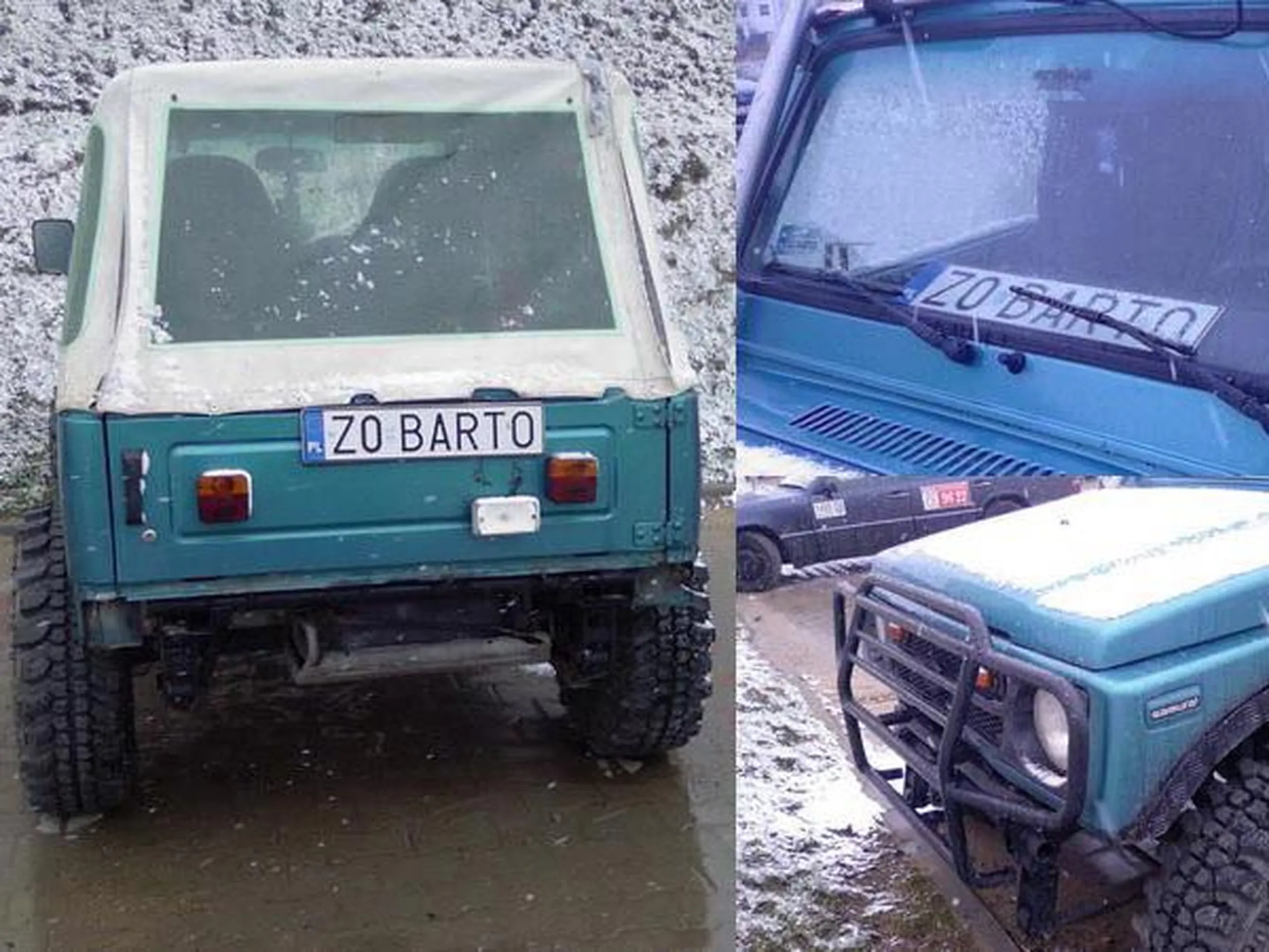 Fajny numer, blacha Z0 BARTO