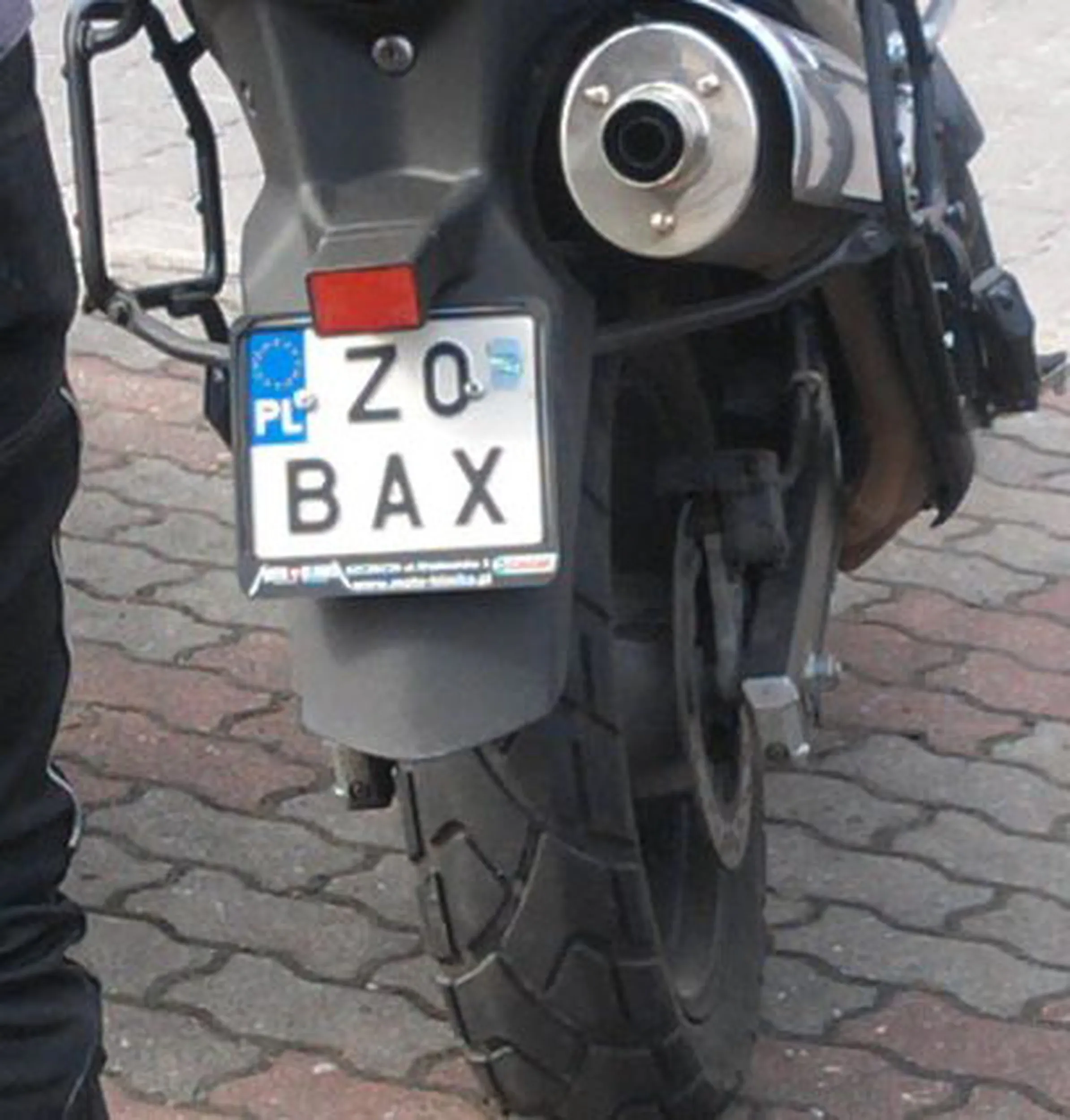 Fajny numer, blacha Z0 BAX