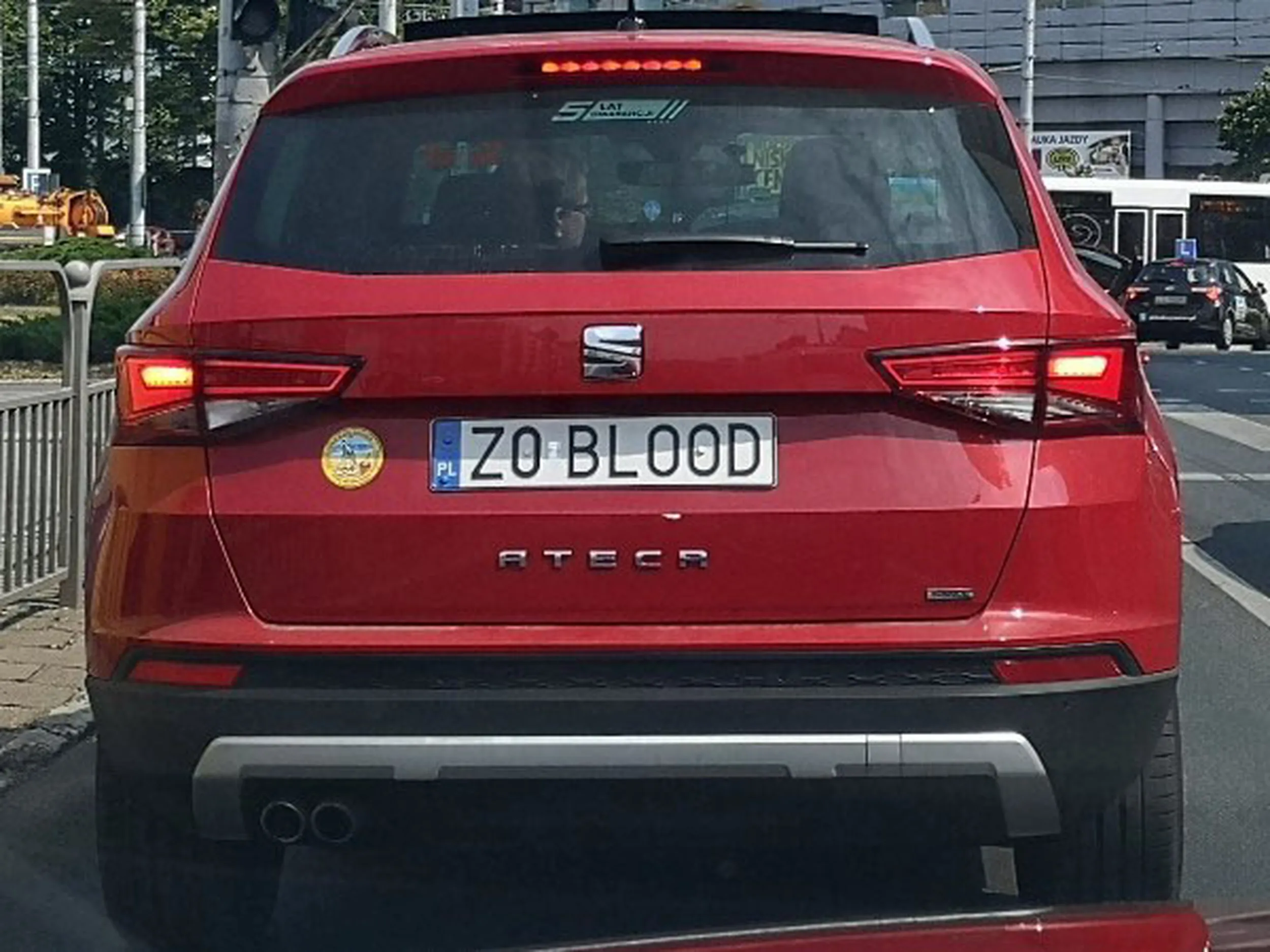 Fajny numer, blacha Z0 BLOOD