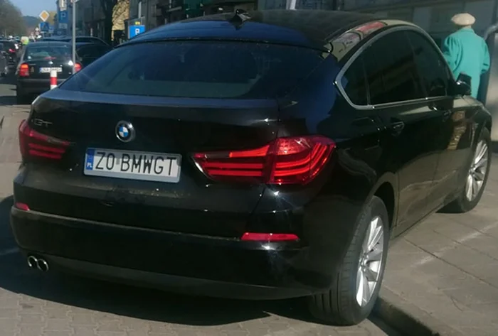 Fajny numer, blacha Z0 BMWGT