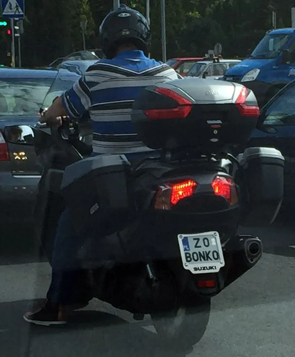 Fajny numer, blacha Z0 BONKO