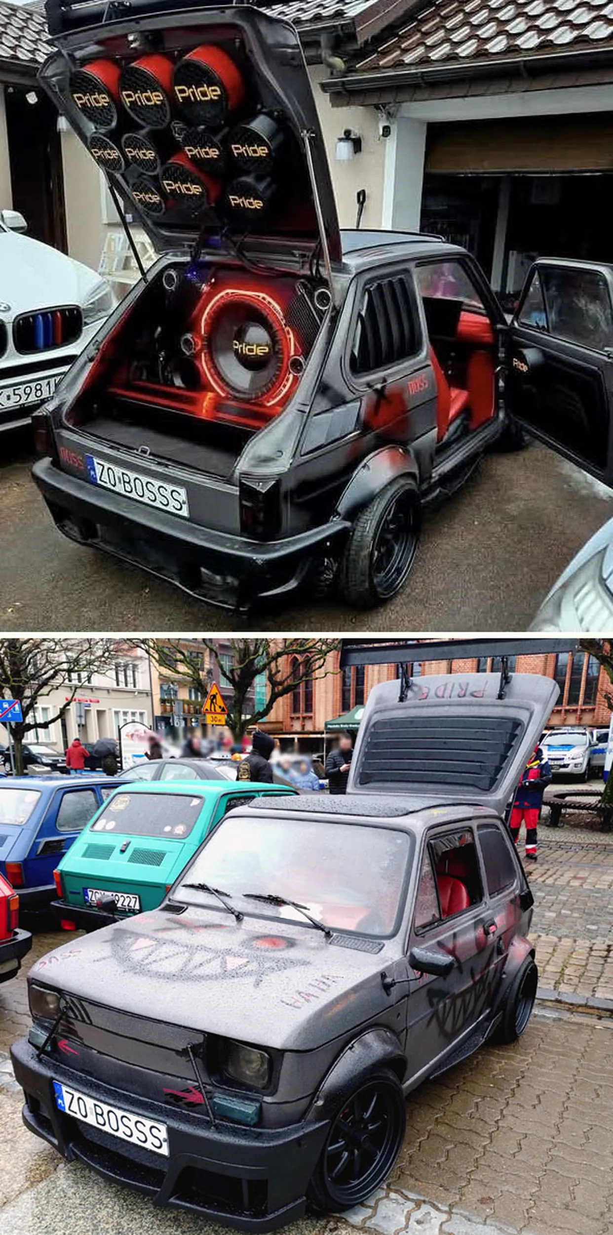 Fajny numer, blacha Z0 BOSSS