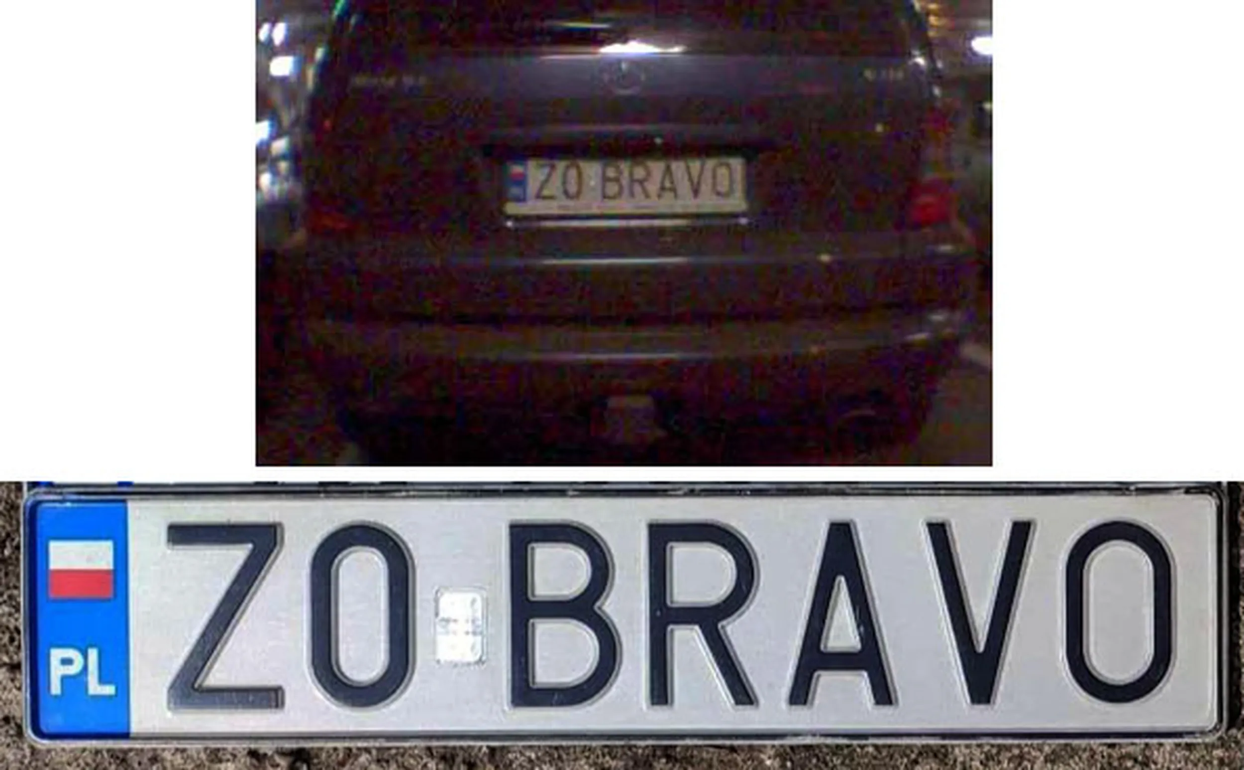 Fajny numer, blacha Z0 BRAVO