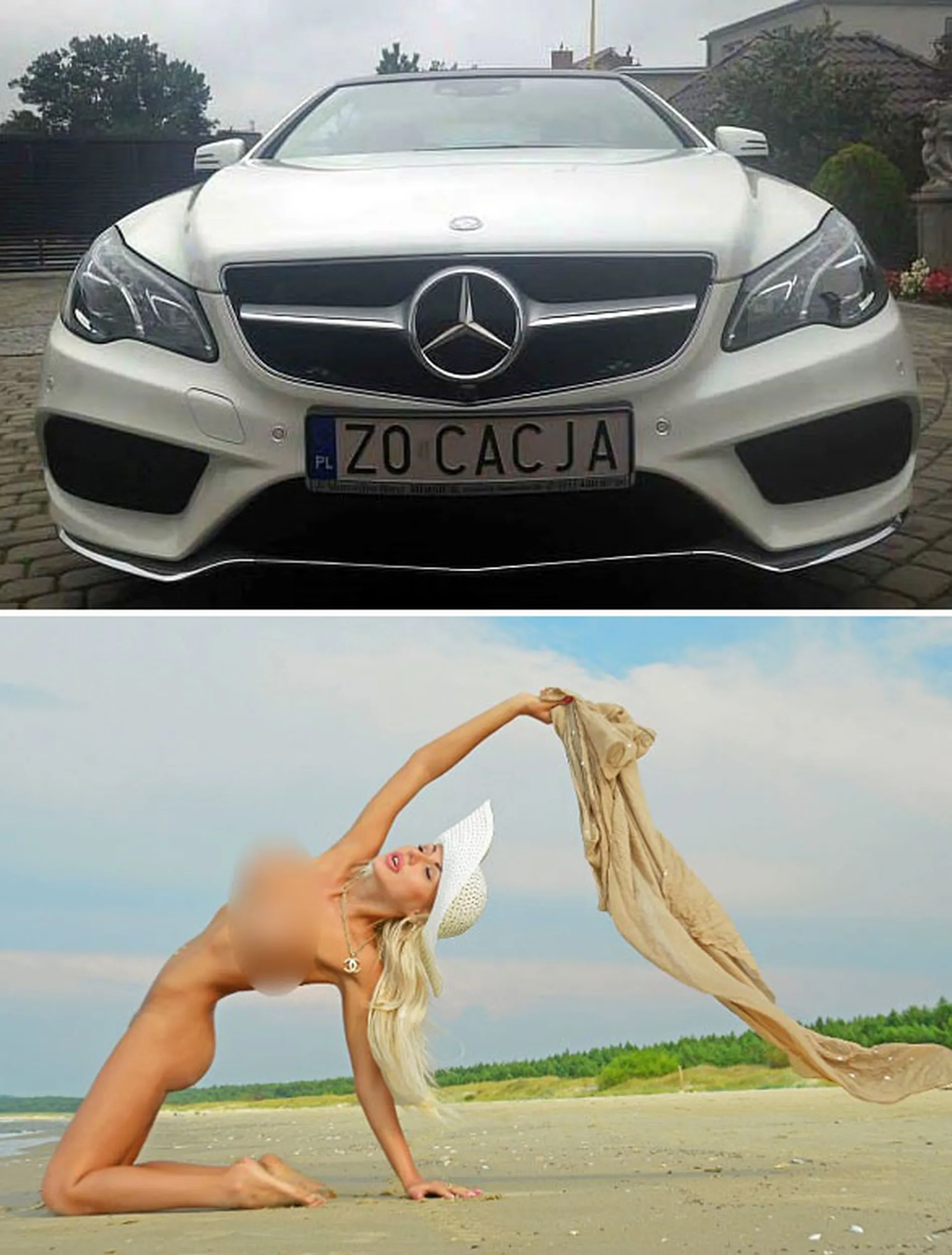 Fajny numer, blacha Z0 CACJA