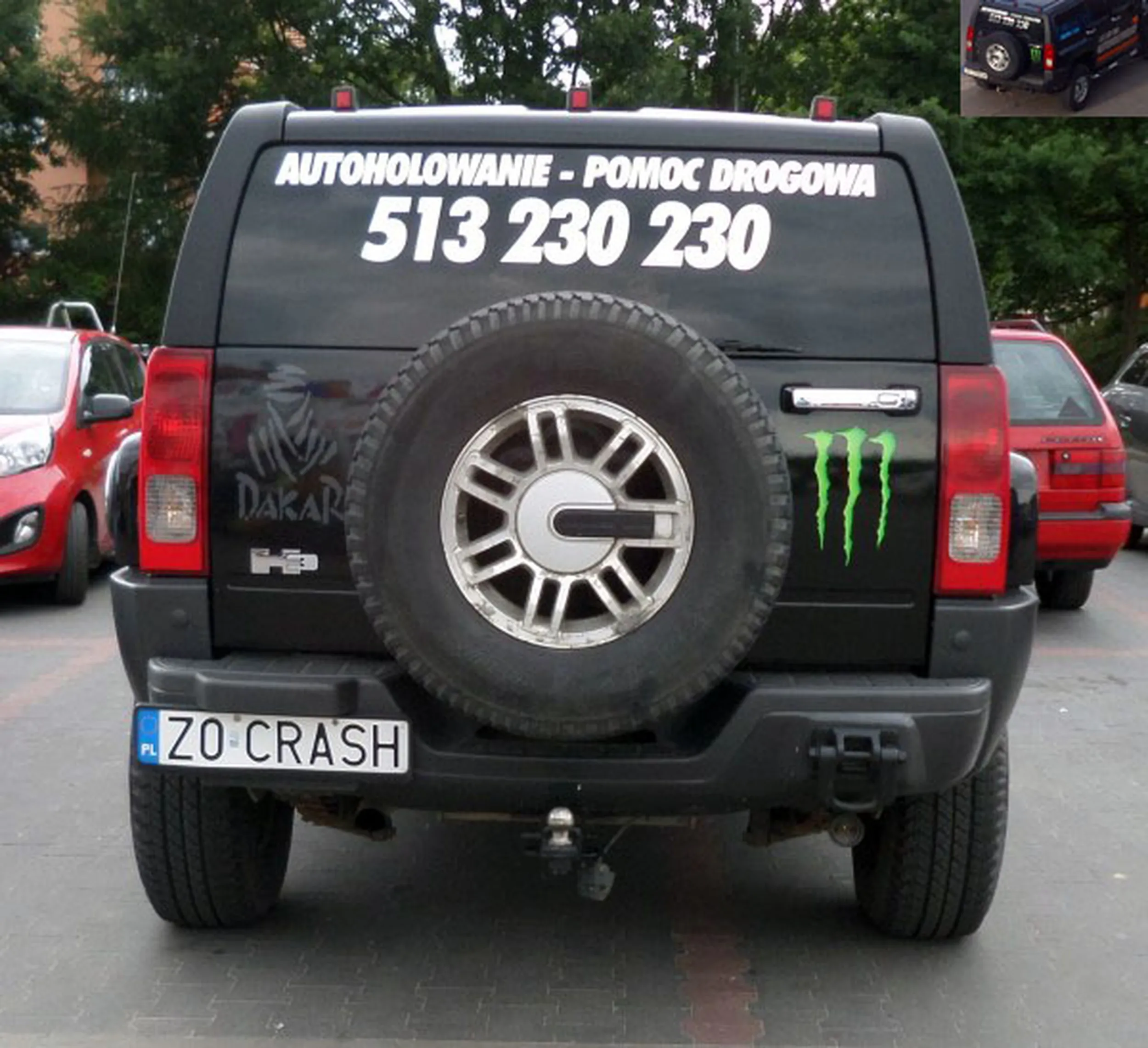 Fajny numer, blacha Z0 CRASH