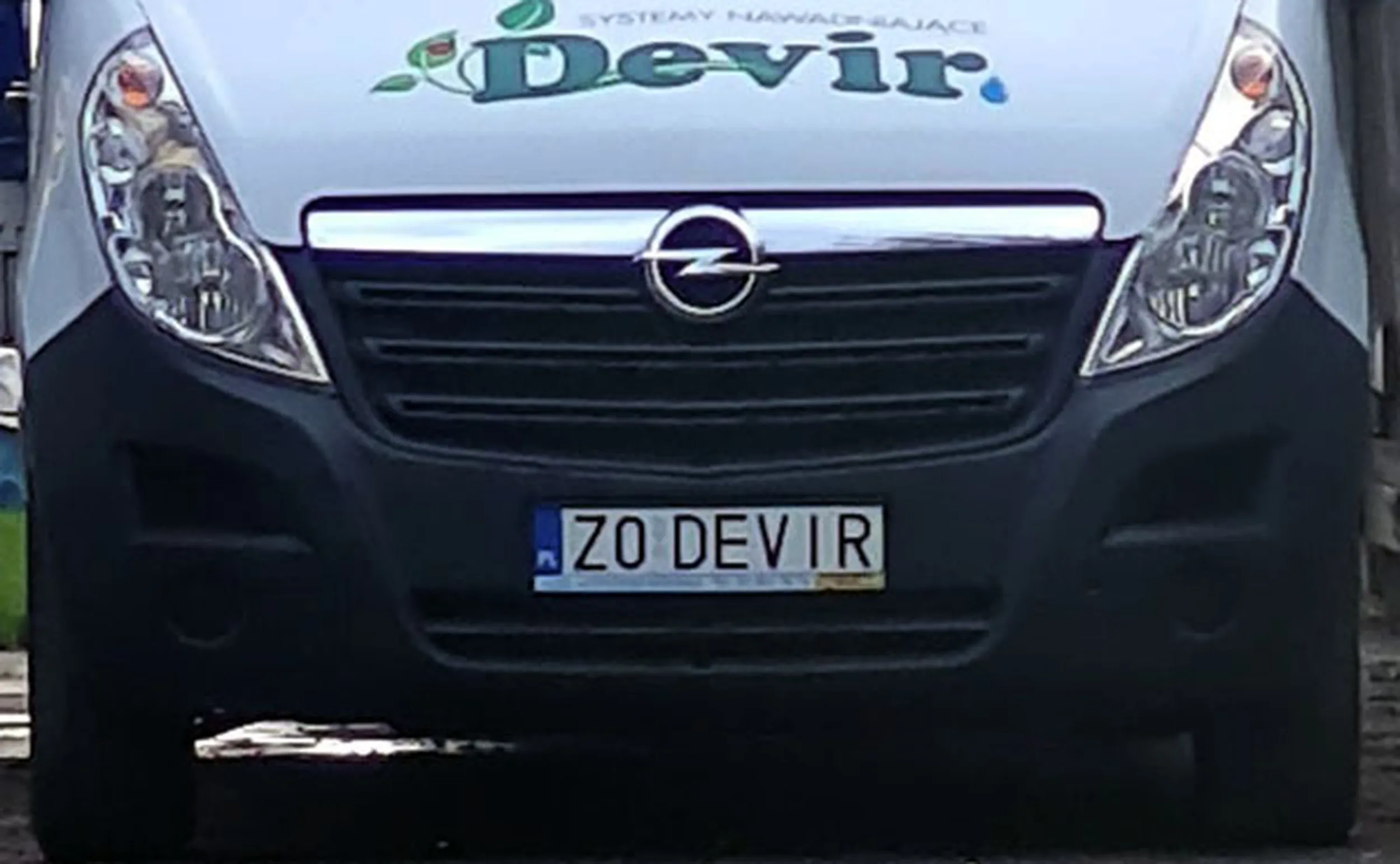 Fajny numer, blacha Z0 DEVIR