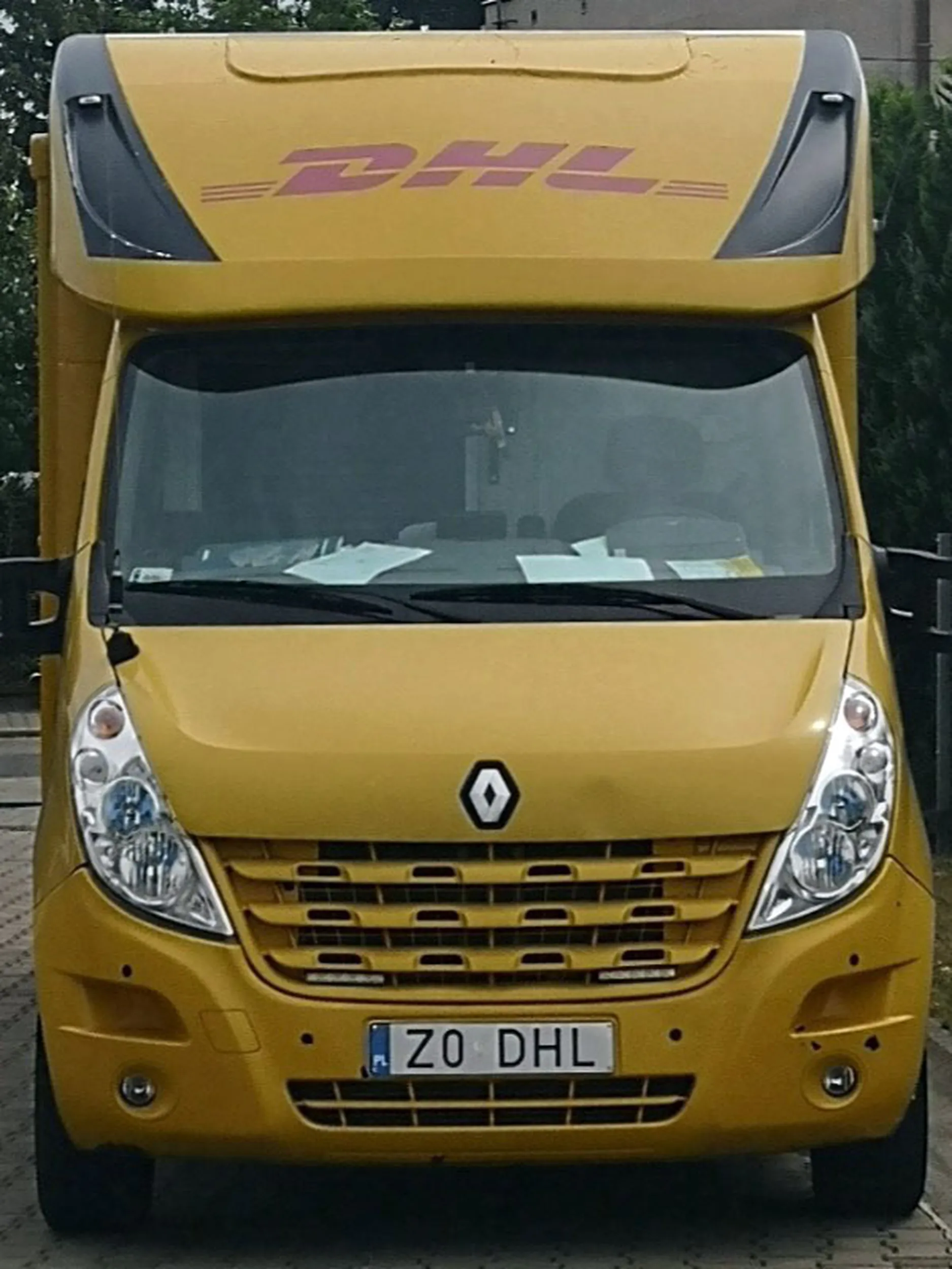Fajny numer, blacha Z0 DHL