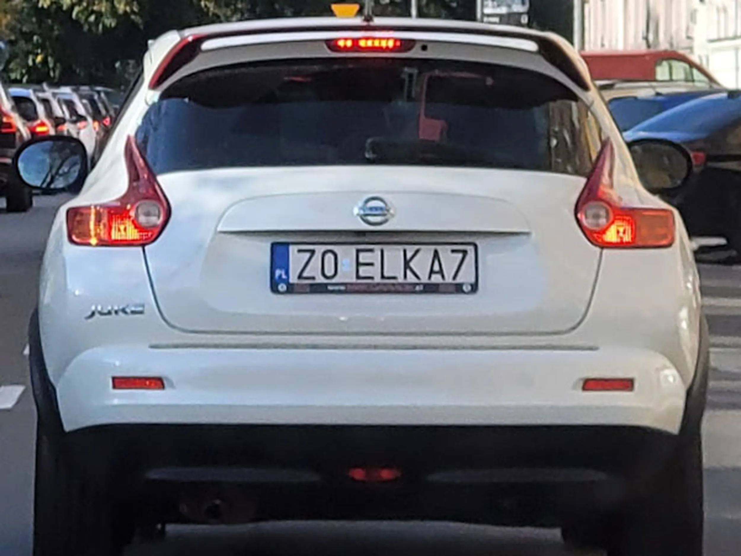 Fajny numer, blacha Z0 ELKA7