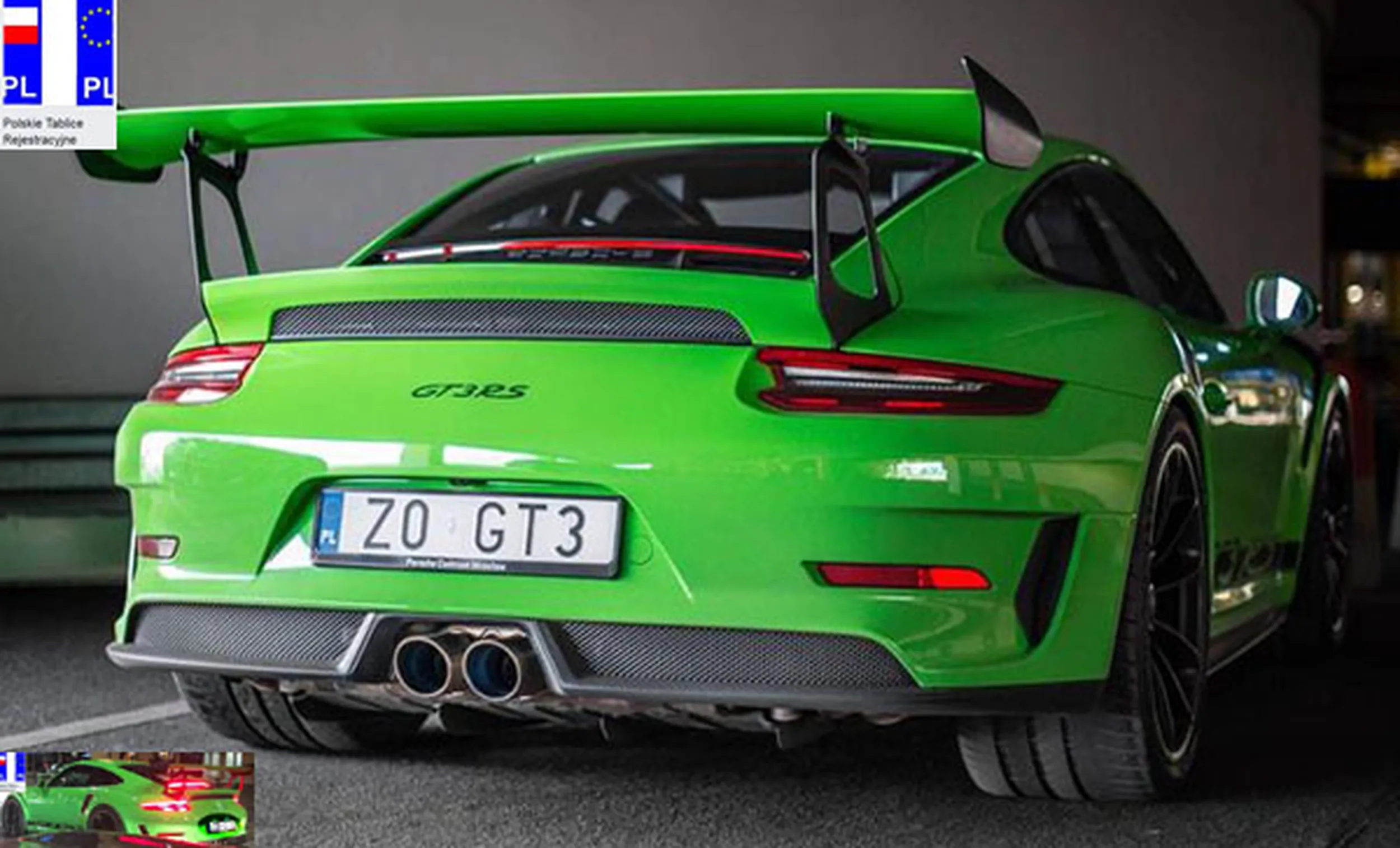 Fajny numer, blacha Z0 GT3