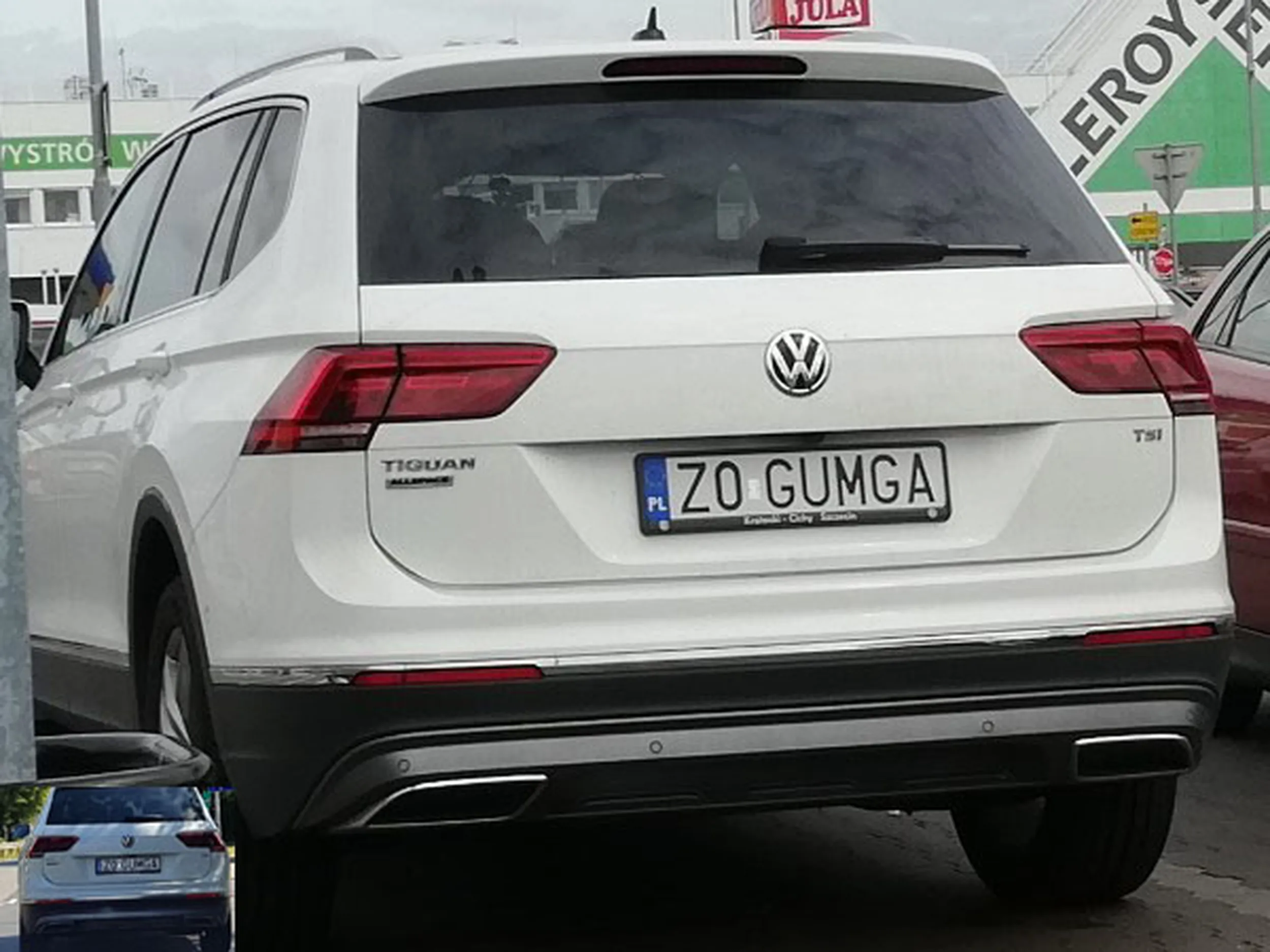 Fajny numer, blacha Z0 GUMGA