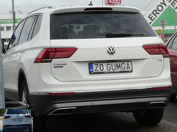 Fajny numer, blacha Z0 GUMGA