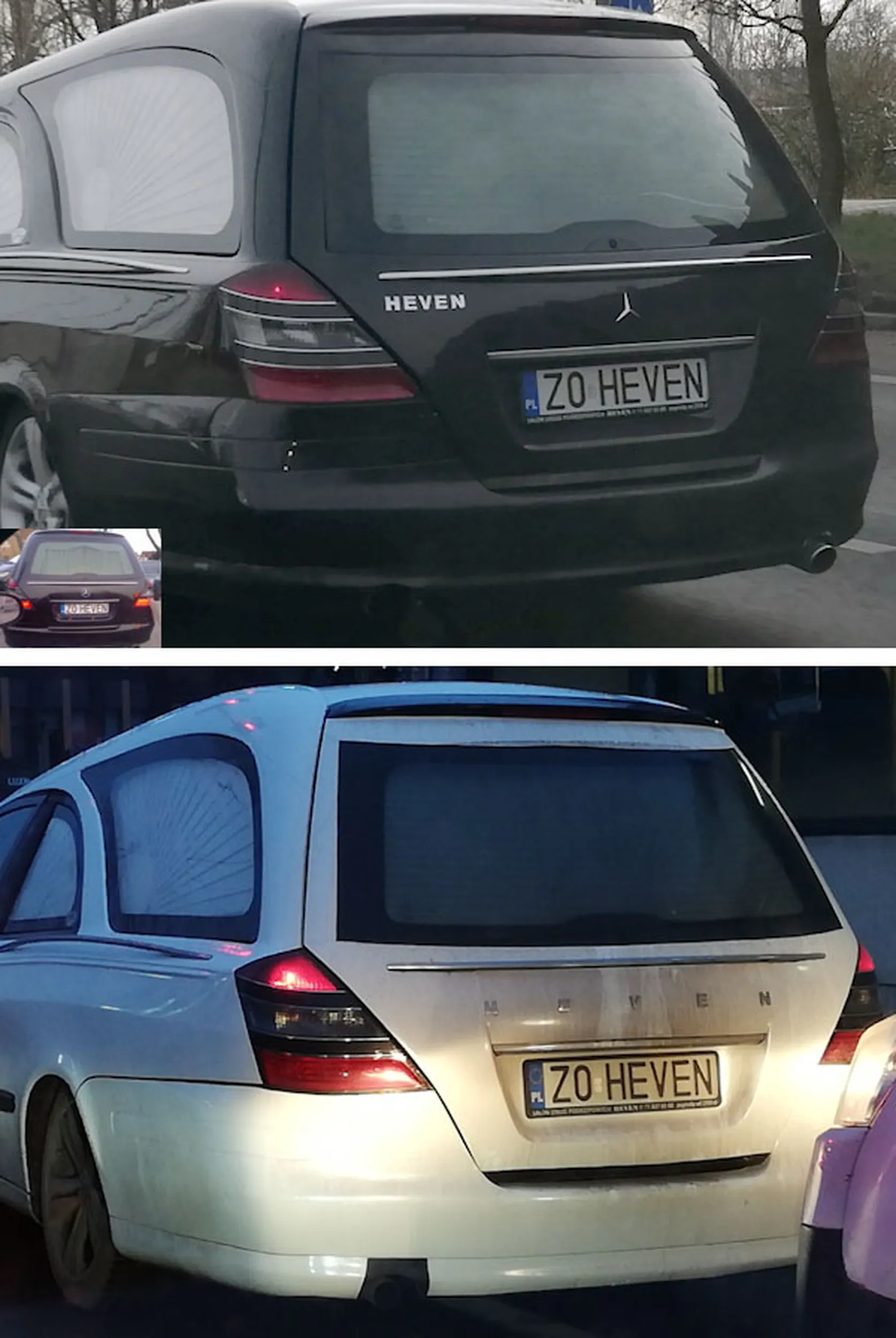 Fajny numer, blacha Z0 HEVEN