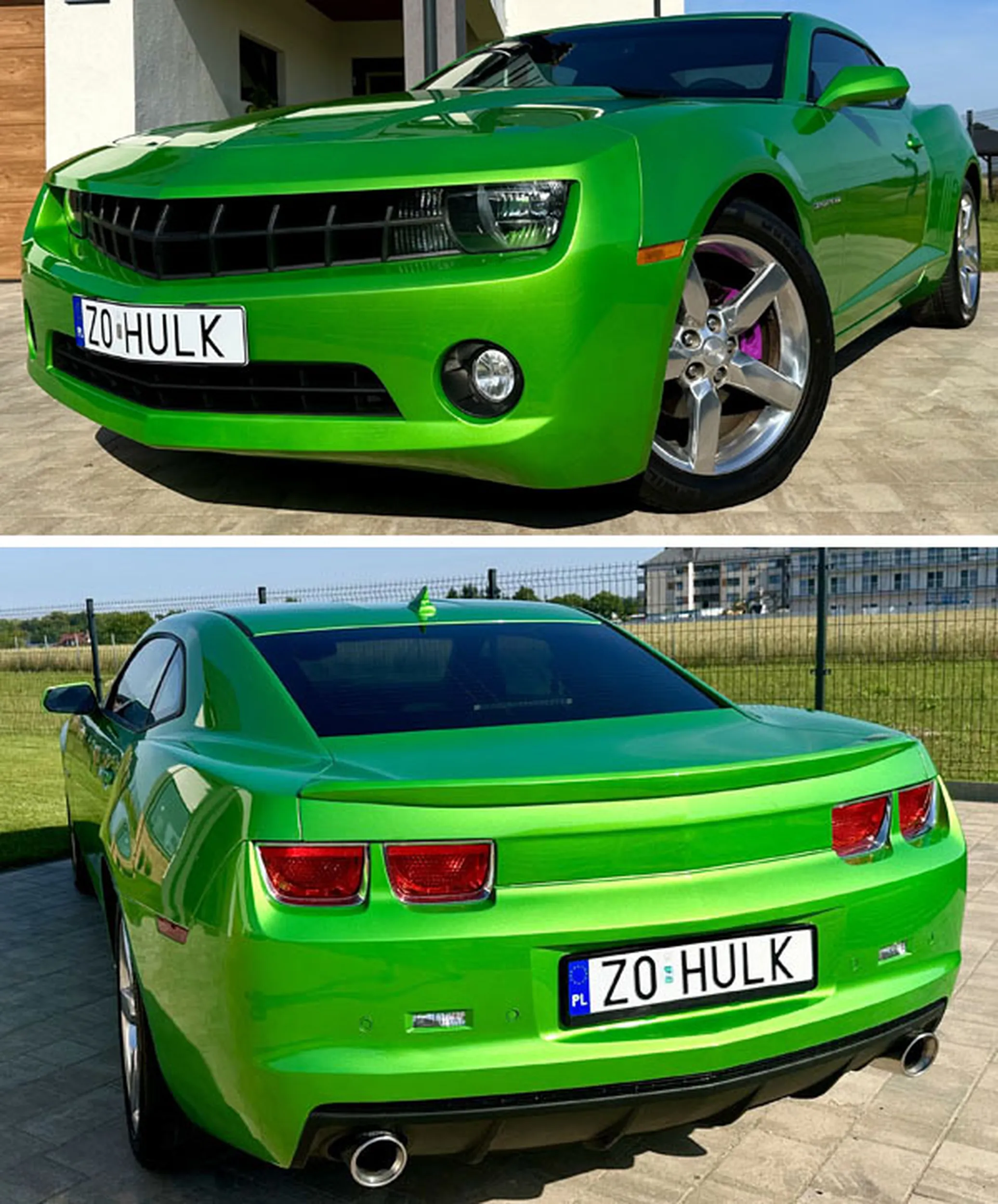 Fajny numer, blacha Z0 HULK