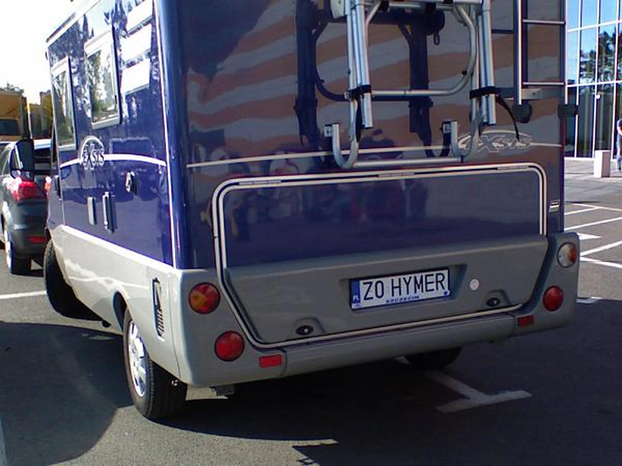Fajny numer, blacha Z0 HYMER