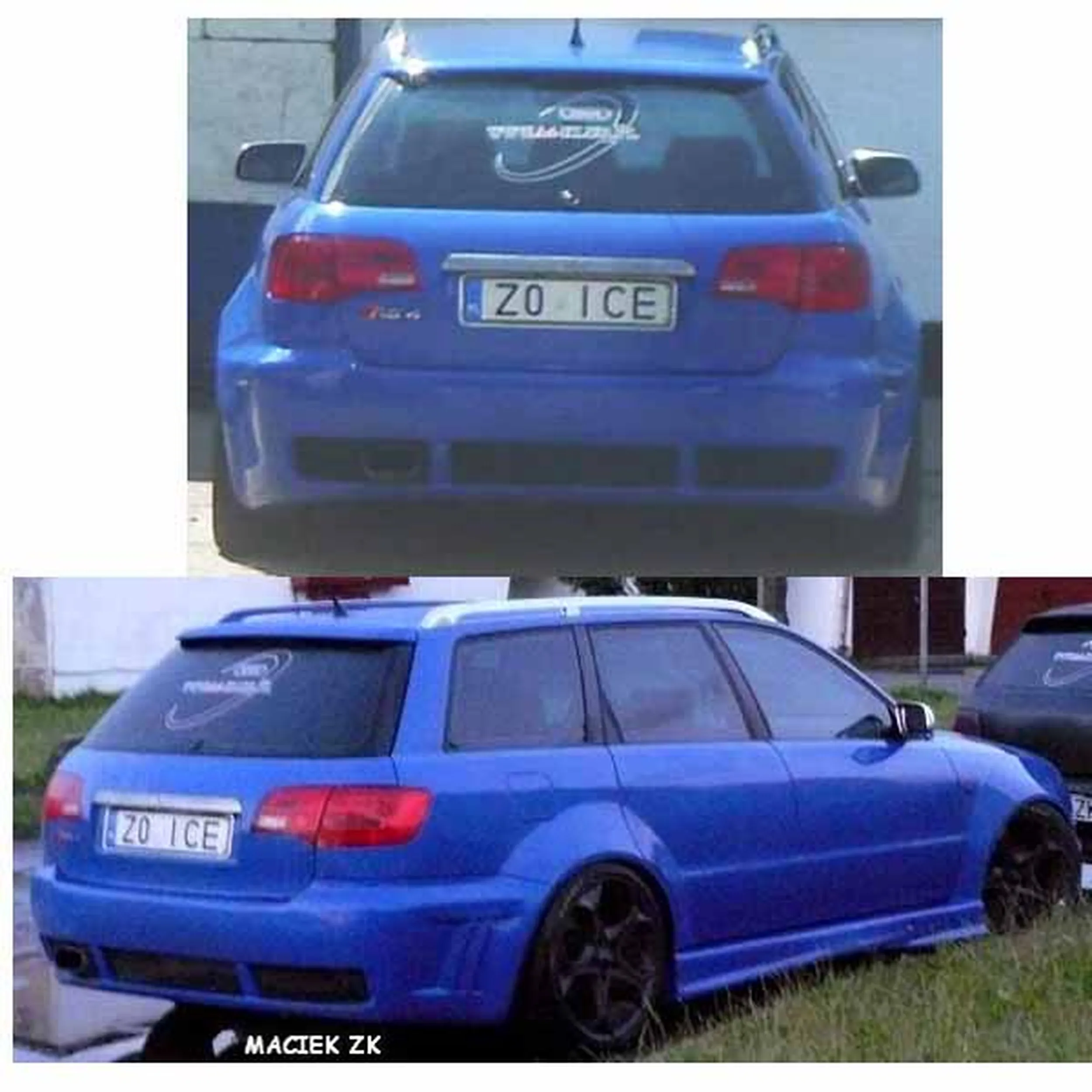 Fajny numer, blacha Z0 ICE