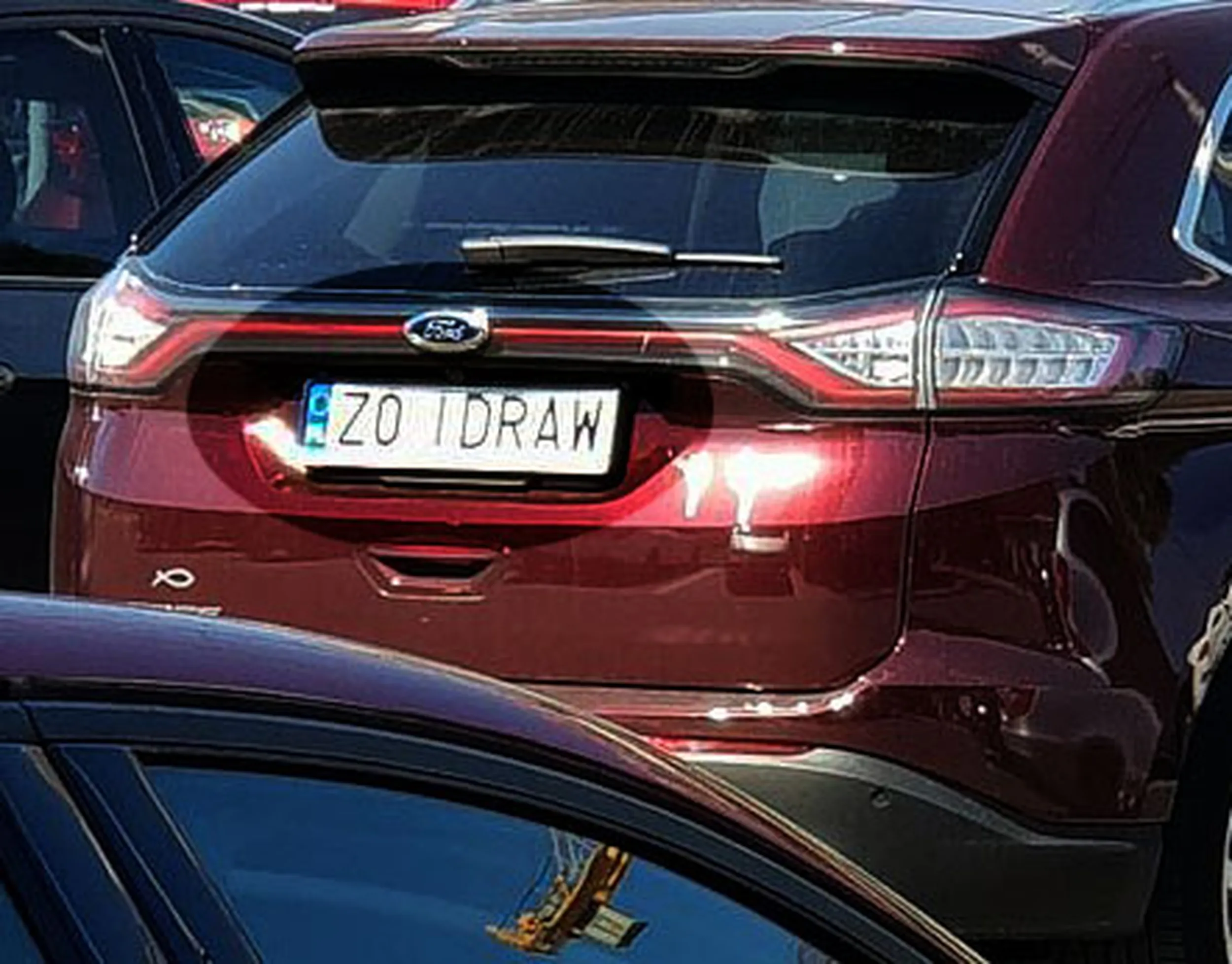 Fajny numer, blacha Z0 IDRAW