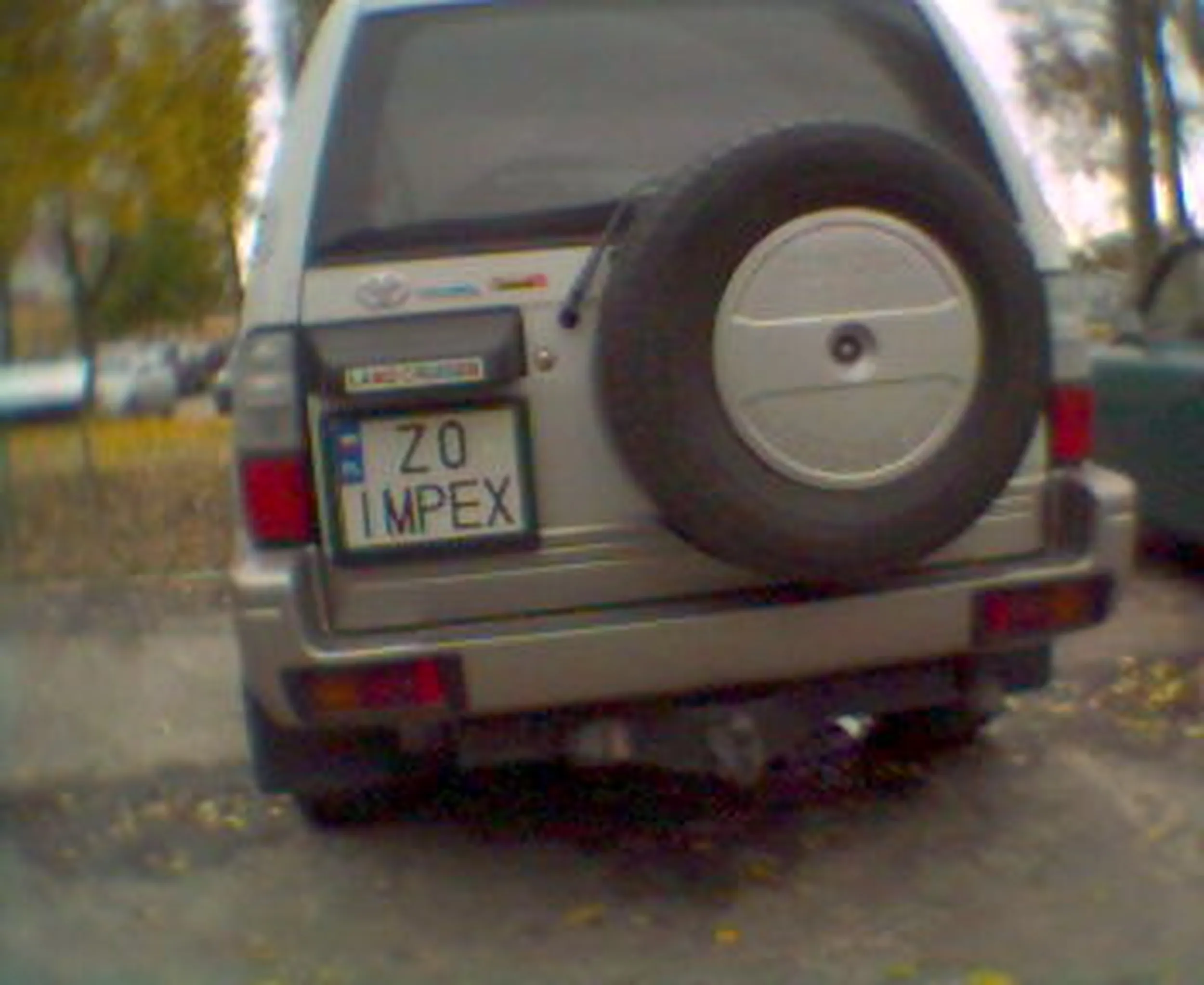 Fajny numer, blacha Z0 IMPEX