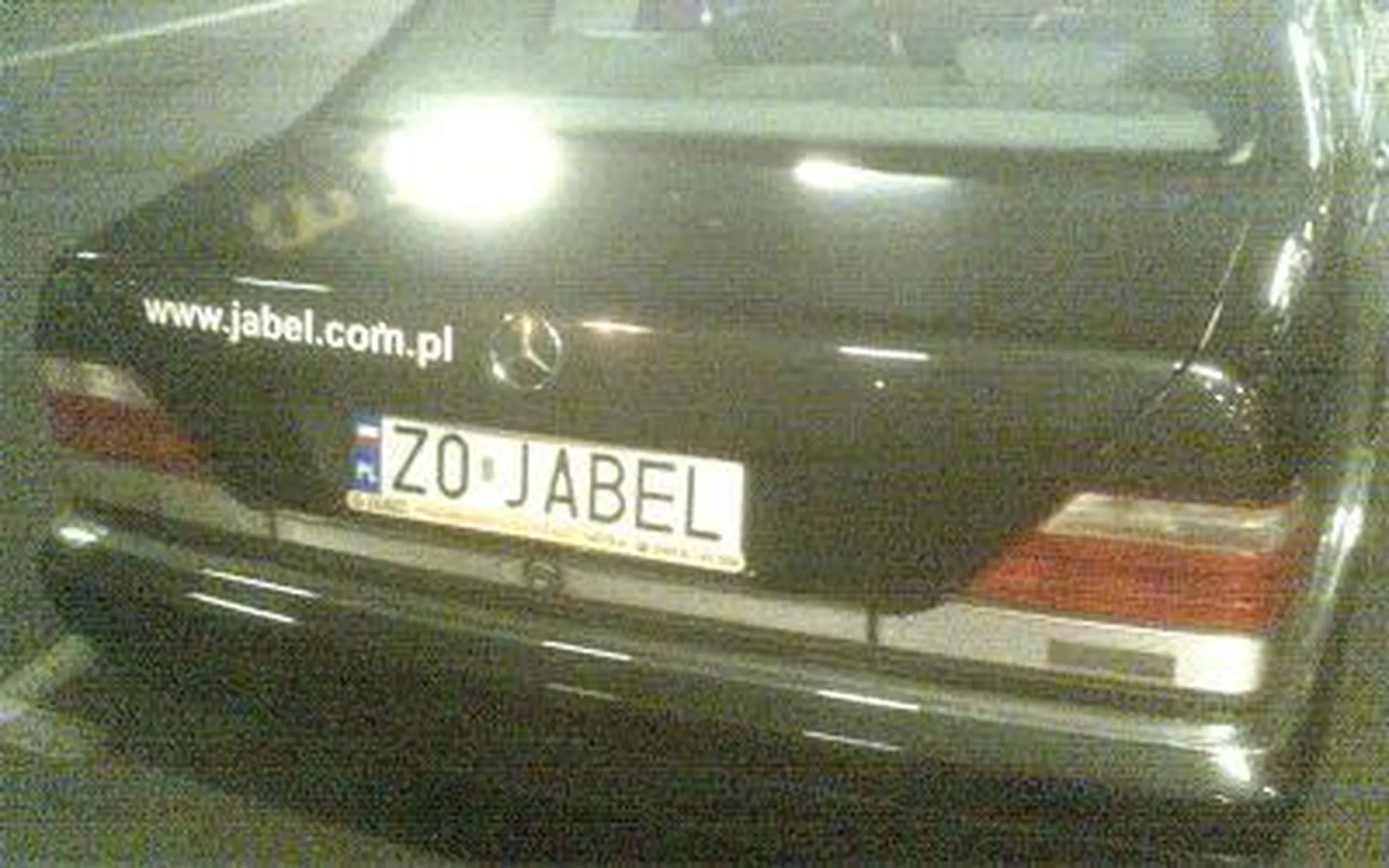 Fajny numer, blacha Z0 JABEL