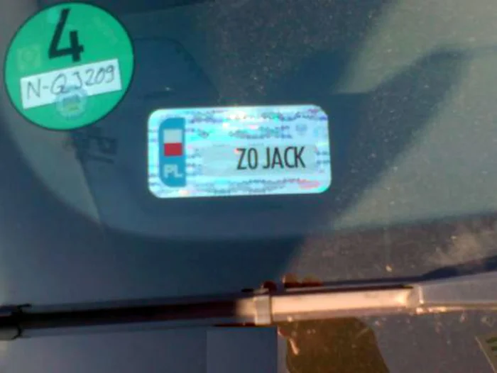 Fajny numer, blacha Z0 JACK