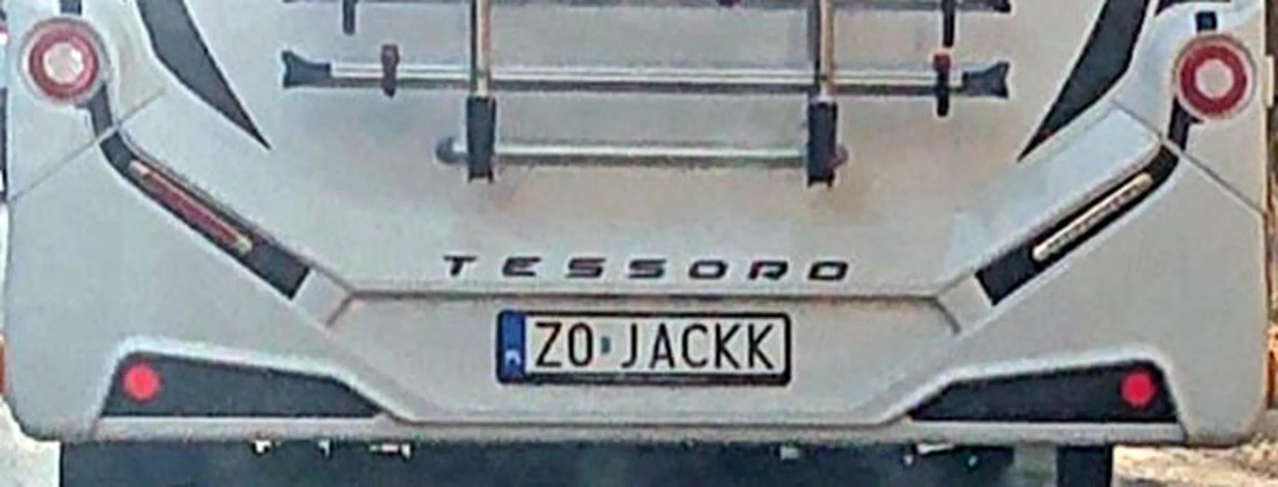 Fajny numer, blacha Z0 JACKK