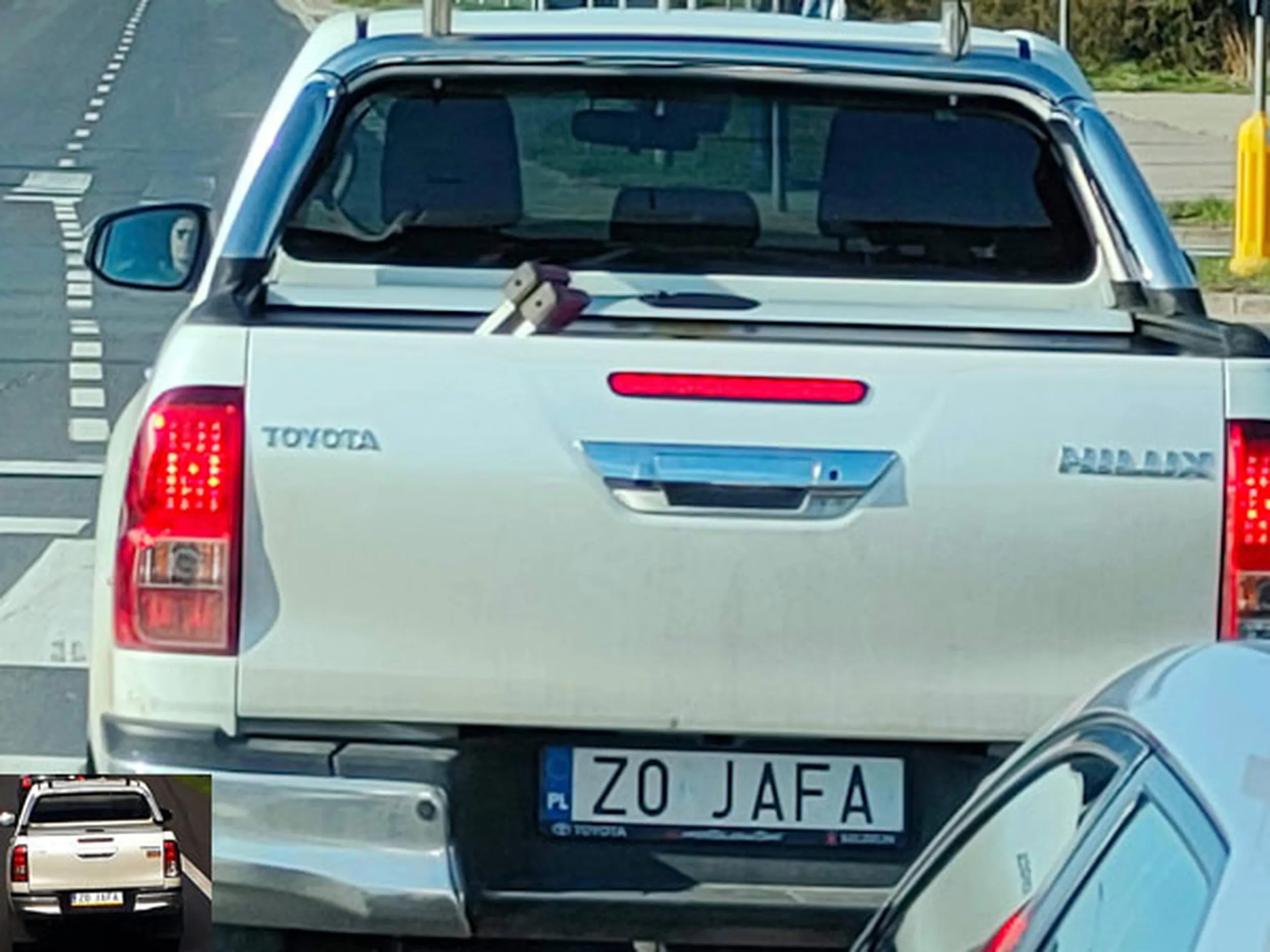 Fajny numer, blacha Z0 JAFA