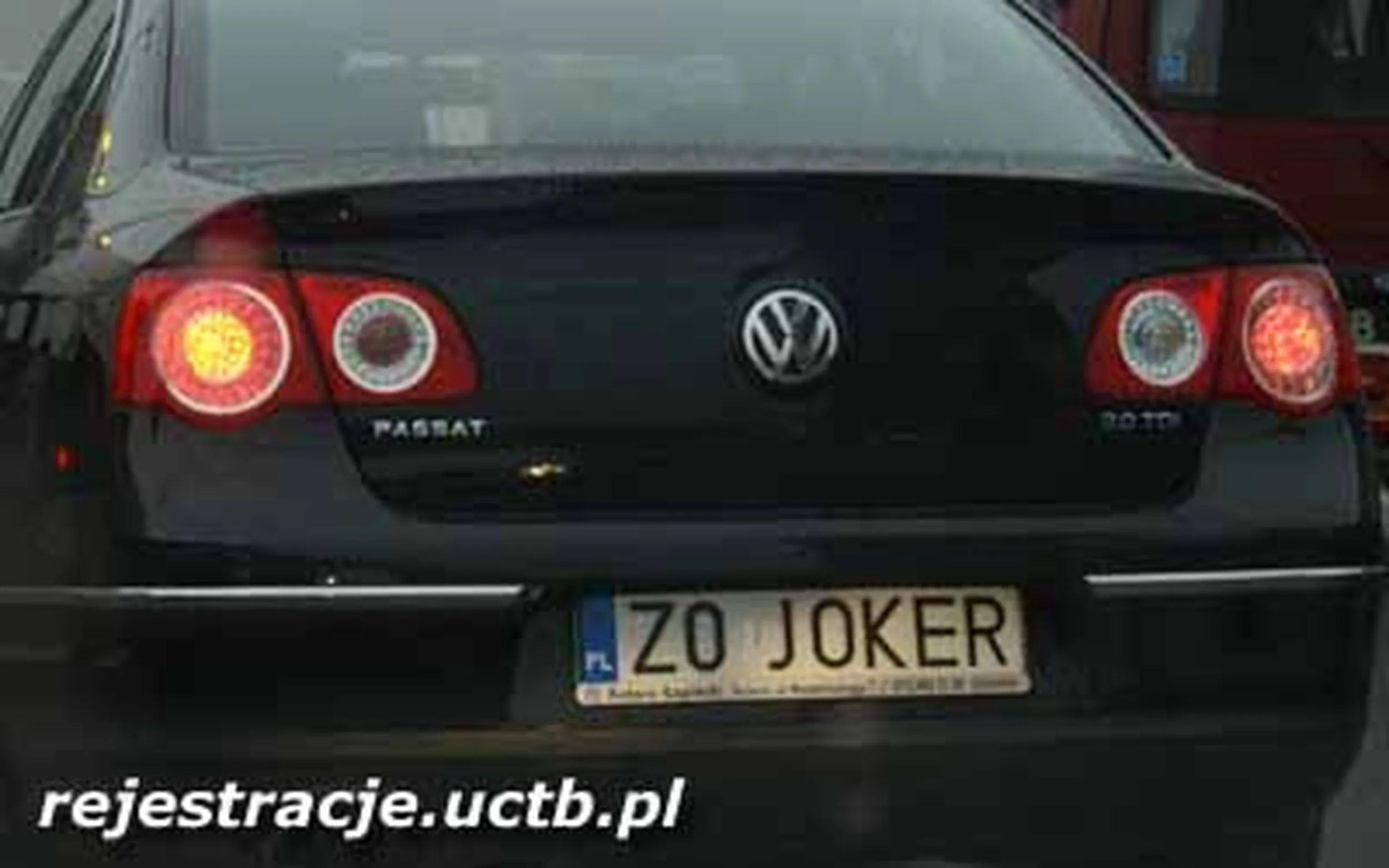Fajny numer, blacha Z0 JOKER
