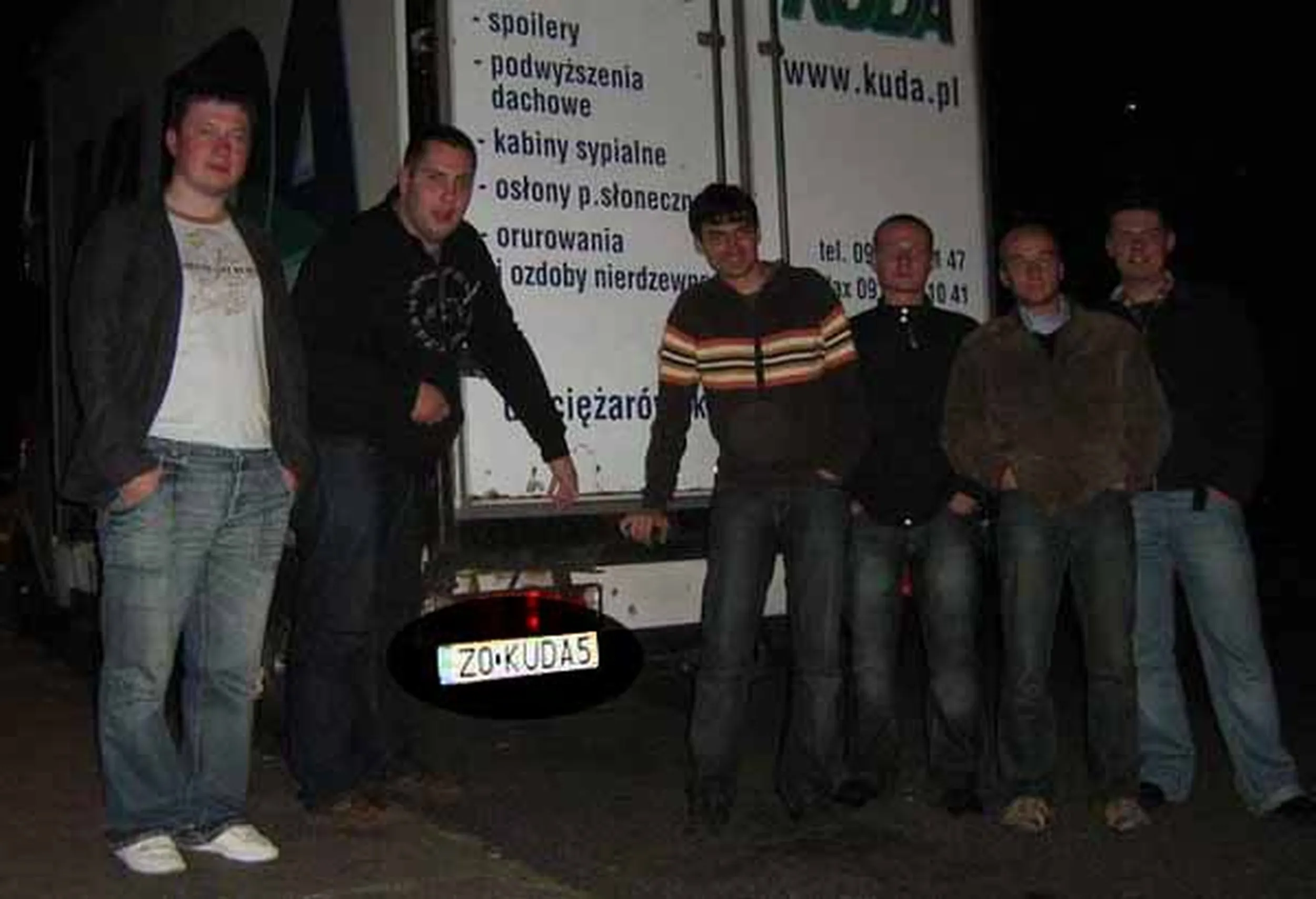 Fajny numer, blacha Z0 KUDA5