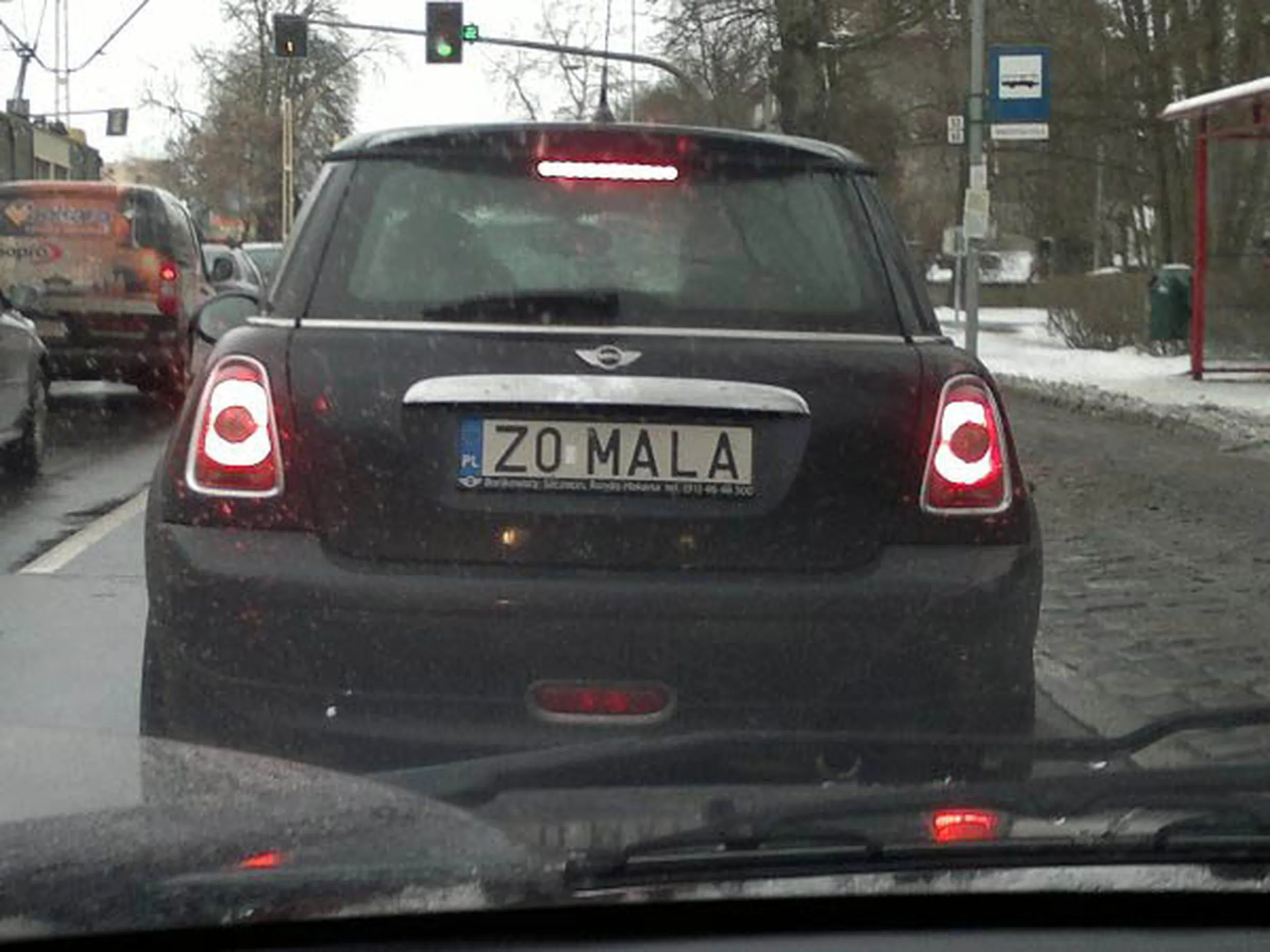 Fajny numer, blacha Z0 MALA